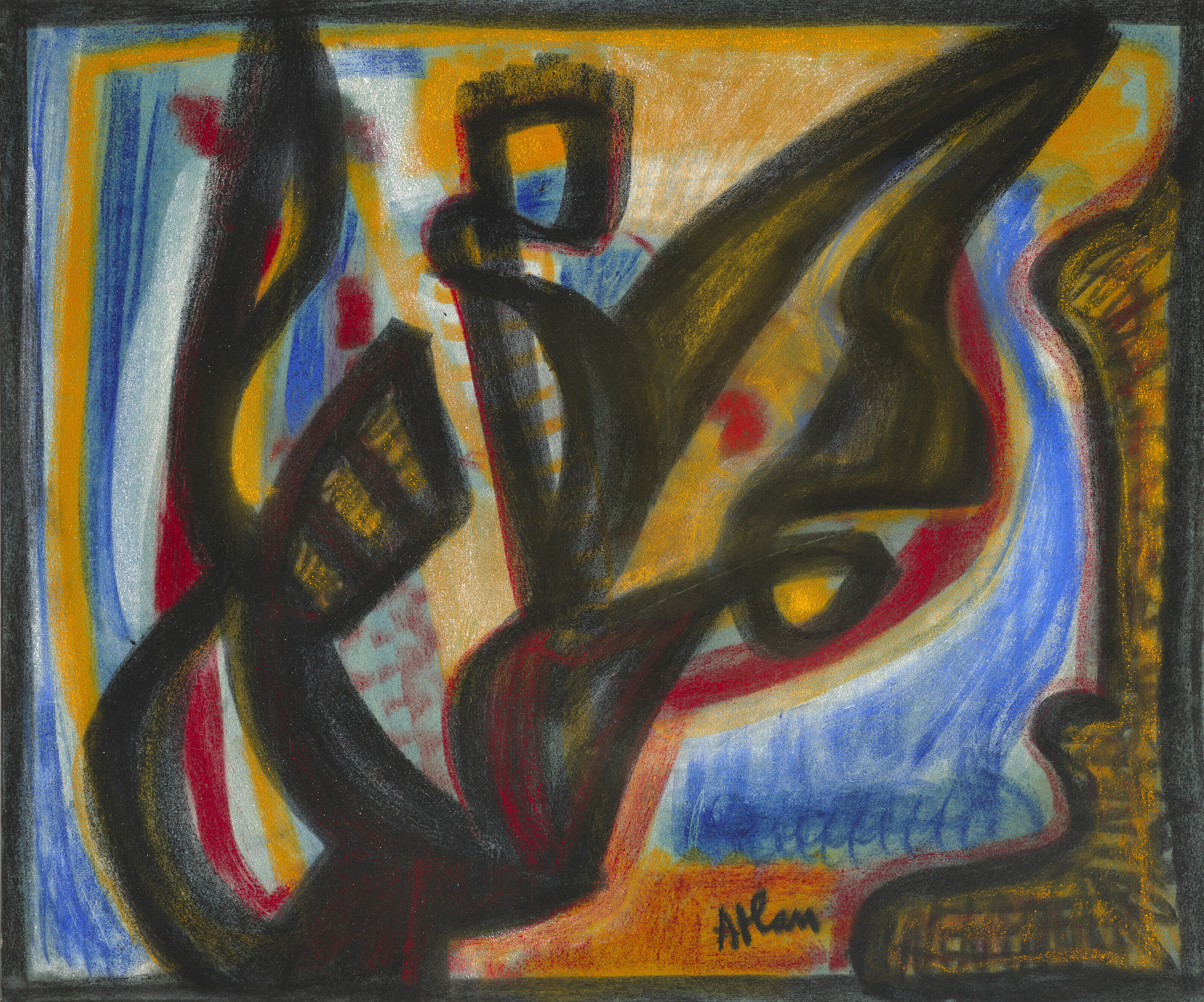 Jean-Michel Atlan、CONPOSITION JEAN-MICHEL ATLAN | COMPOSITION | Impressionist & Modern Art Day