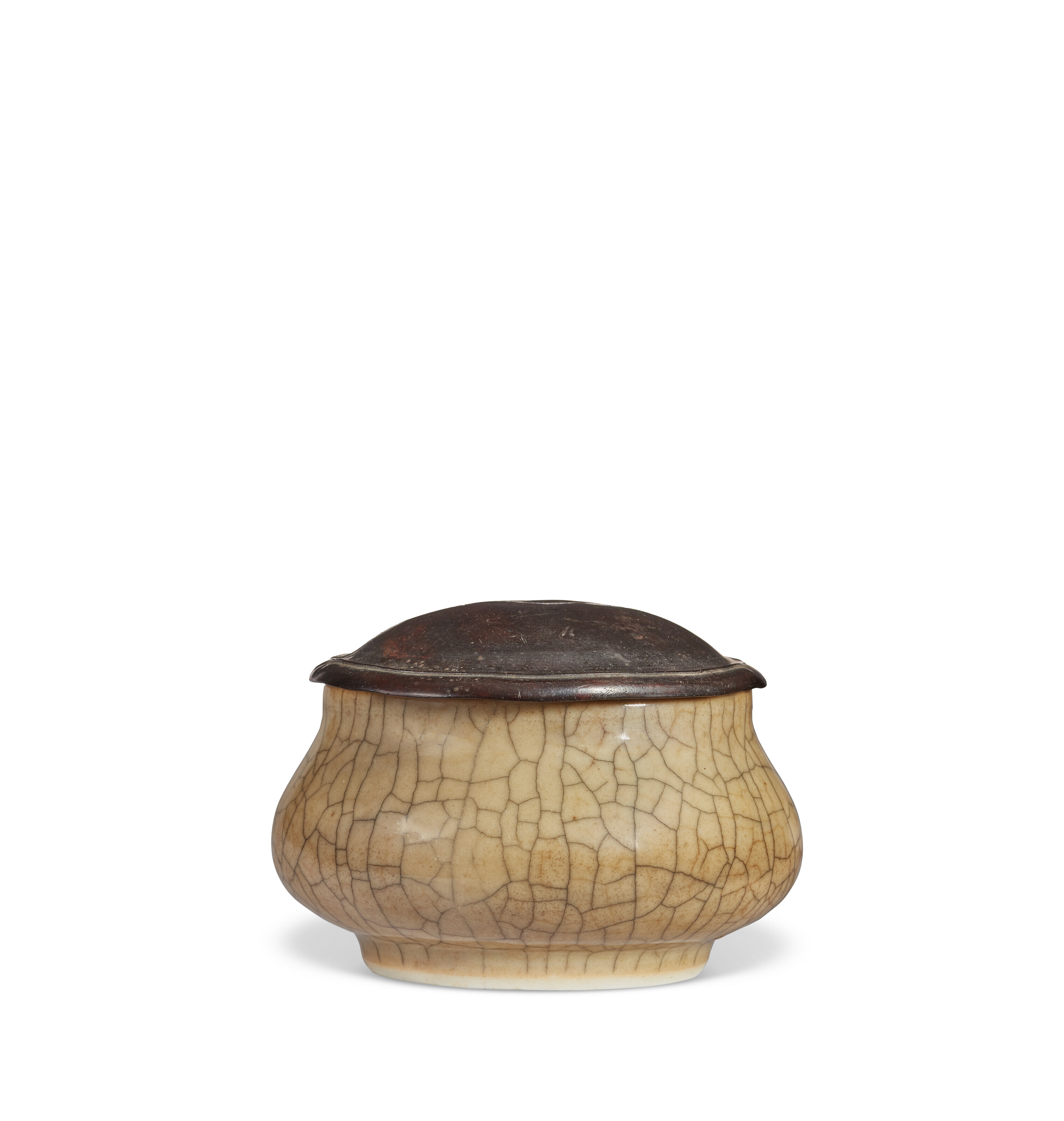 中国 仿哥釉 碗 八客