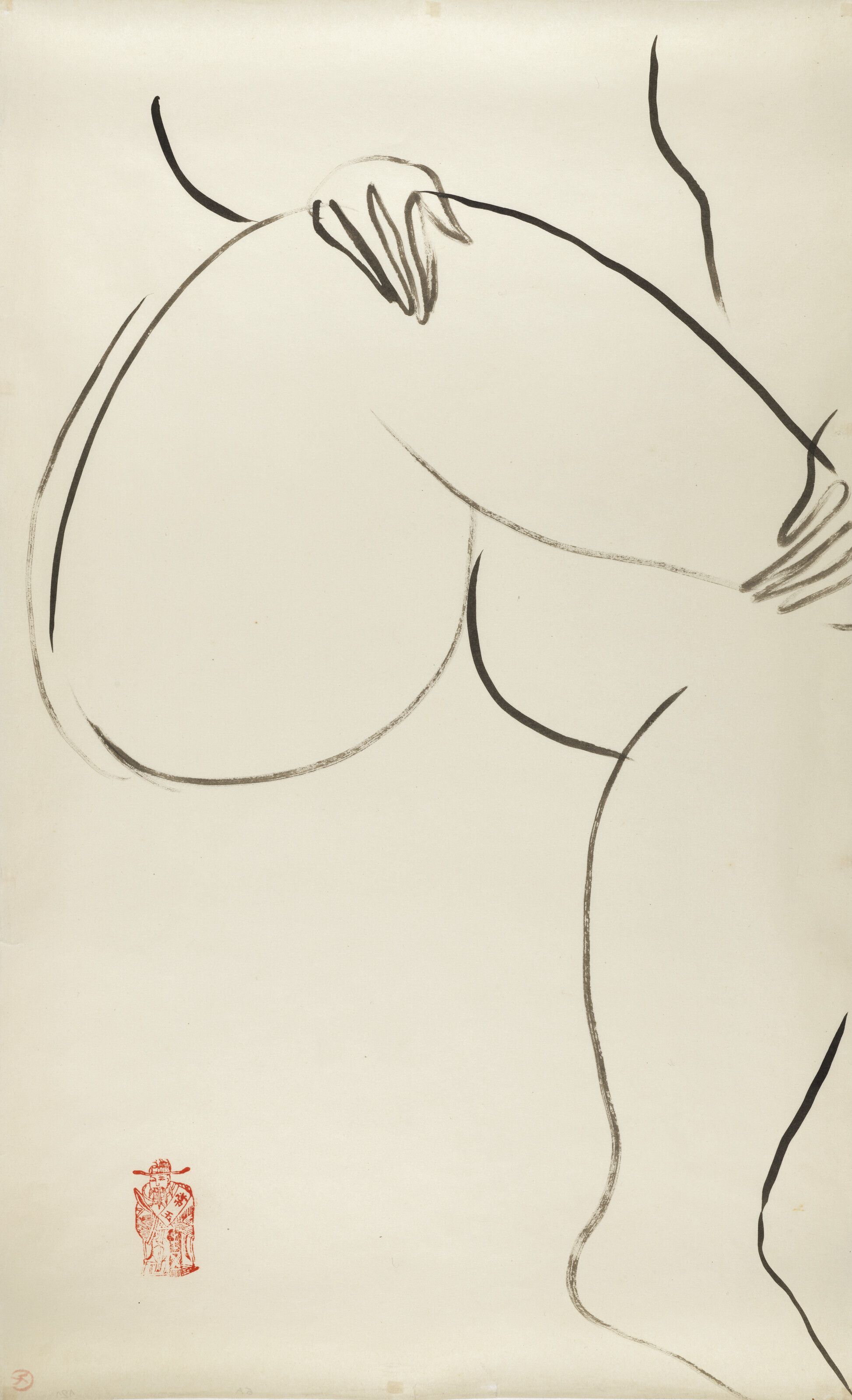 Jambes croisées