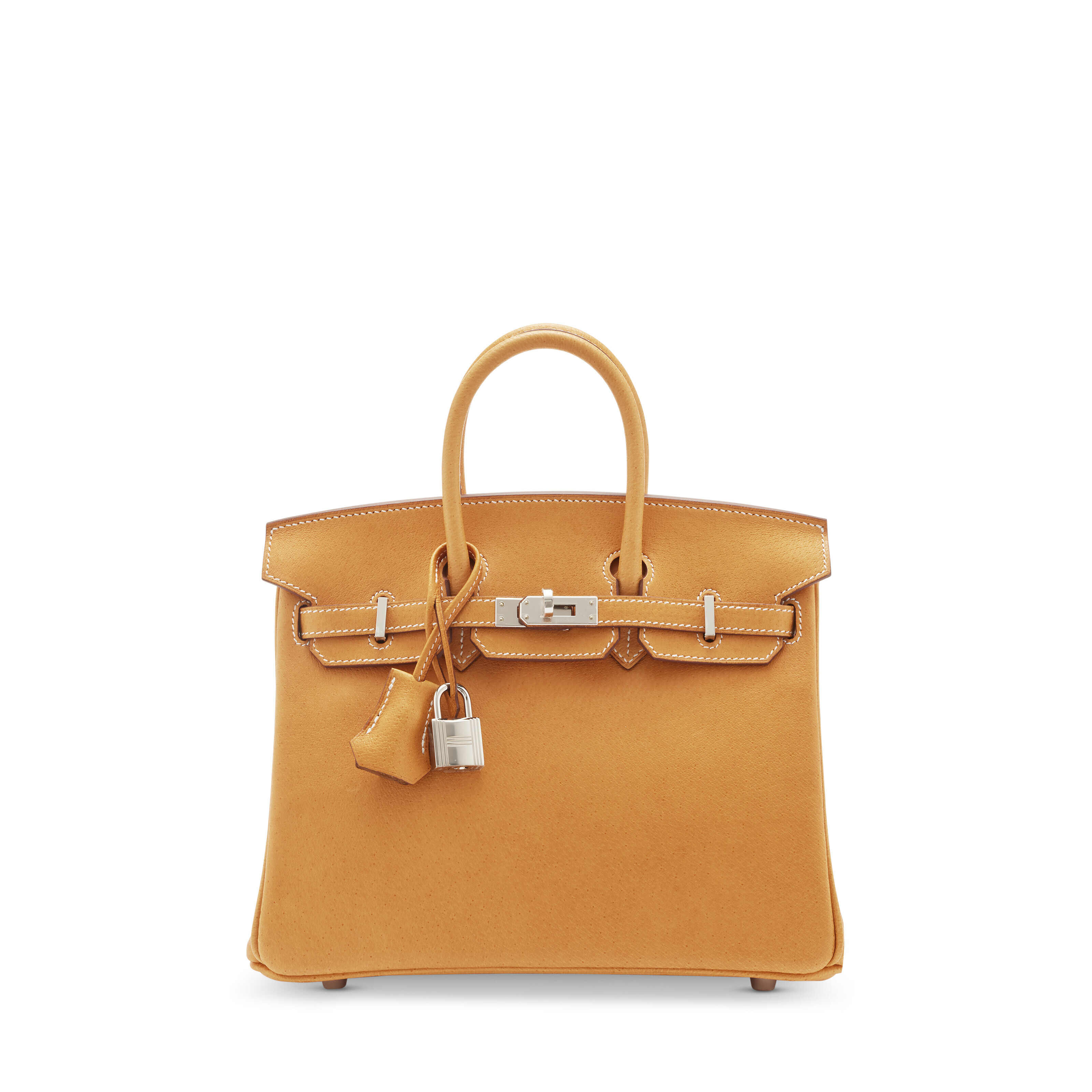 A TOFFEE PORC LEATHER BIRKIN 25 WITH PALLADIUM HARDWARE, HERMÈS, 2021
