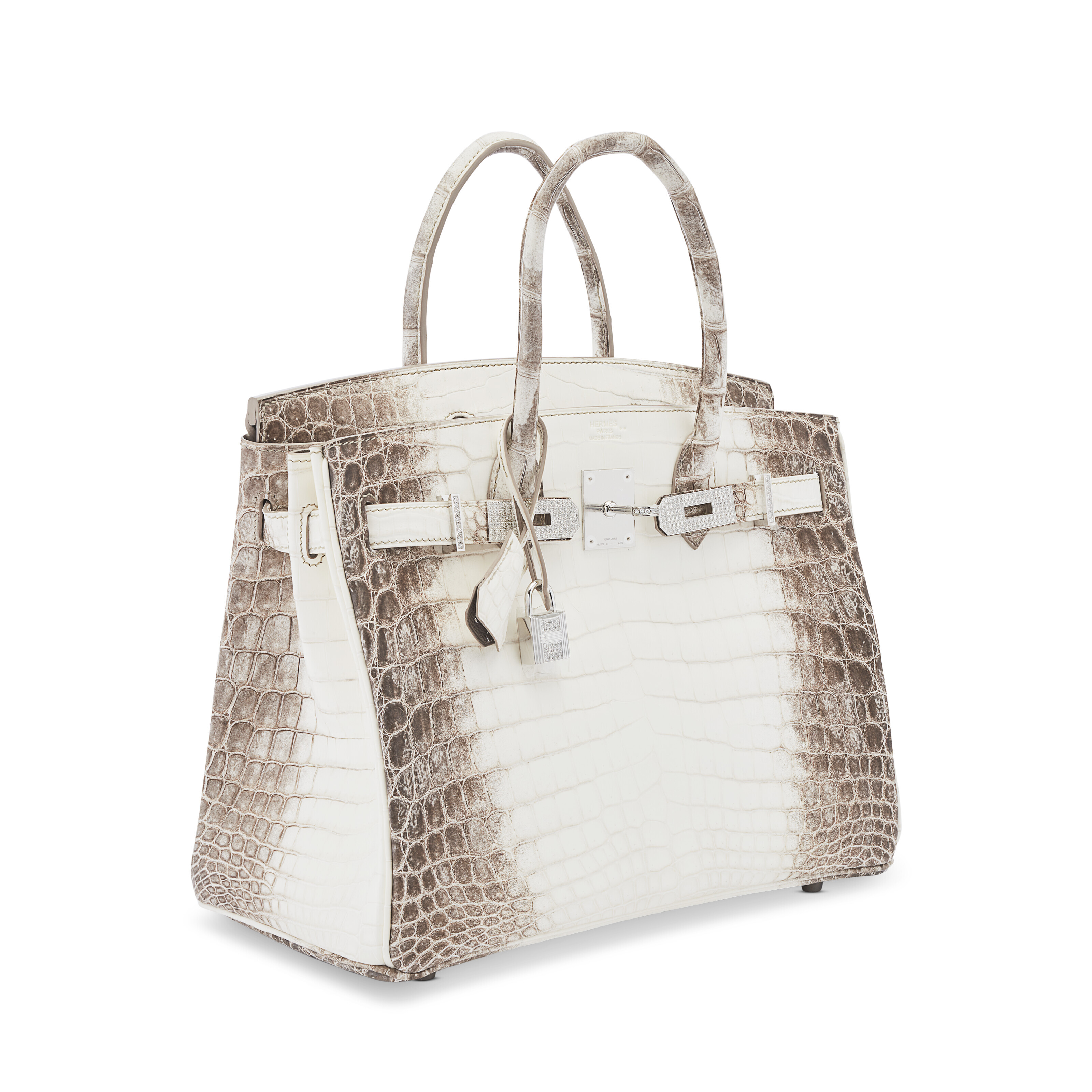 Hermes himalayan crocodile hotsell birkin with 245 diamonds