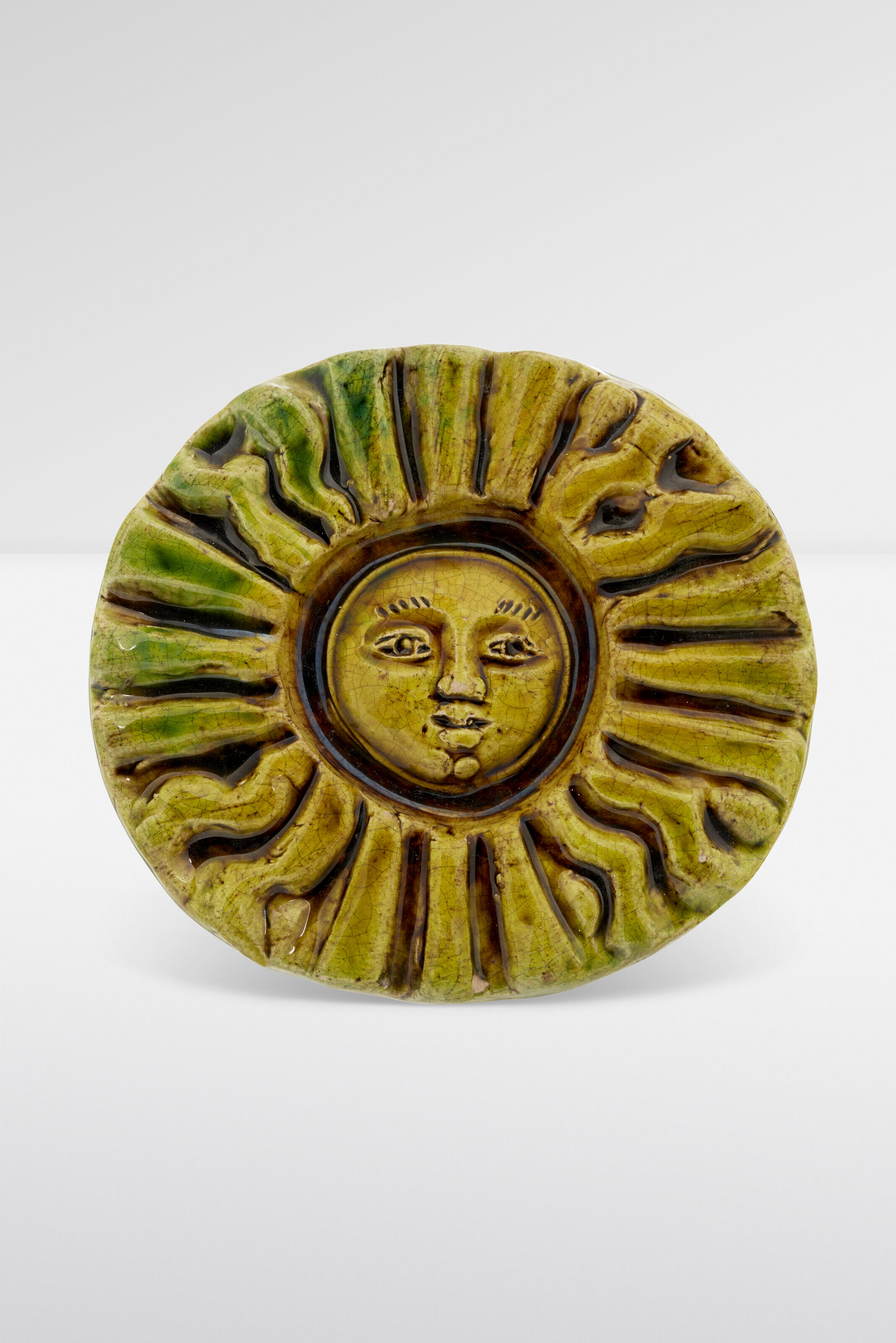 GEORGES JOUVE (1910-1964), Paire d'appliques 'Sirène', vers