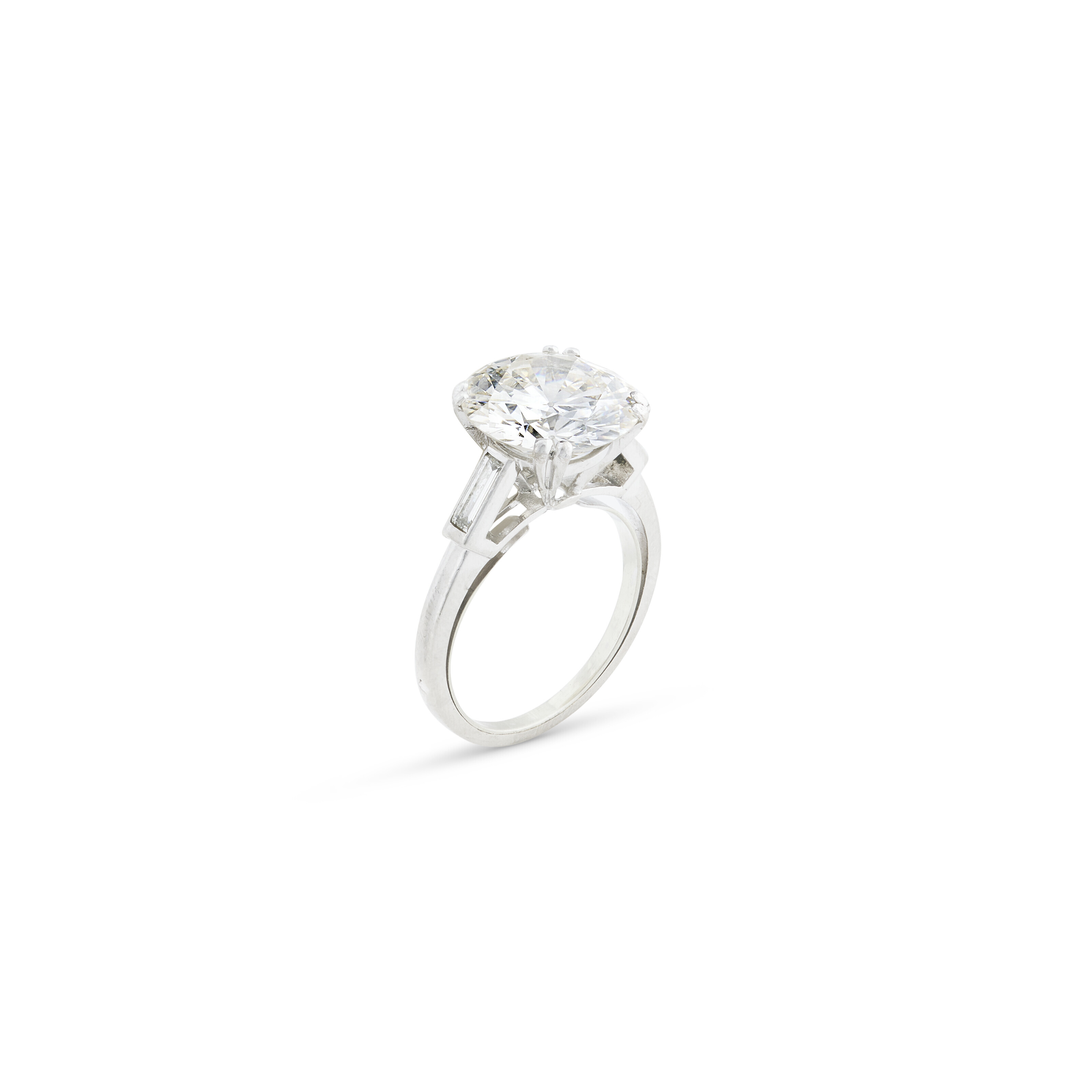 Bague T56 Gros Diamant Cz 15 Mm Plaqué Or 18K 5 Microns - Unisexe Neuve