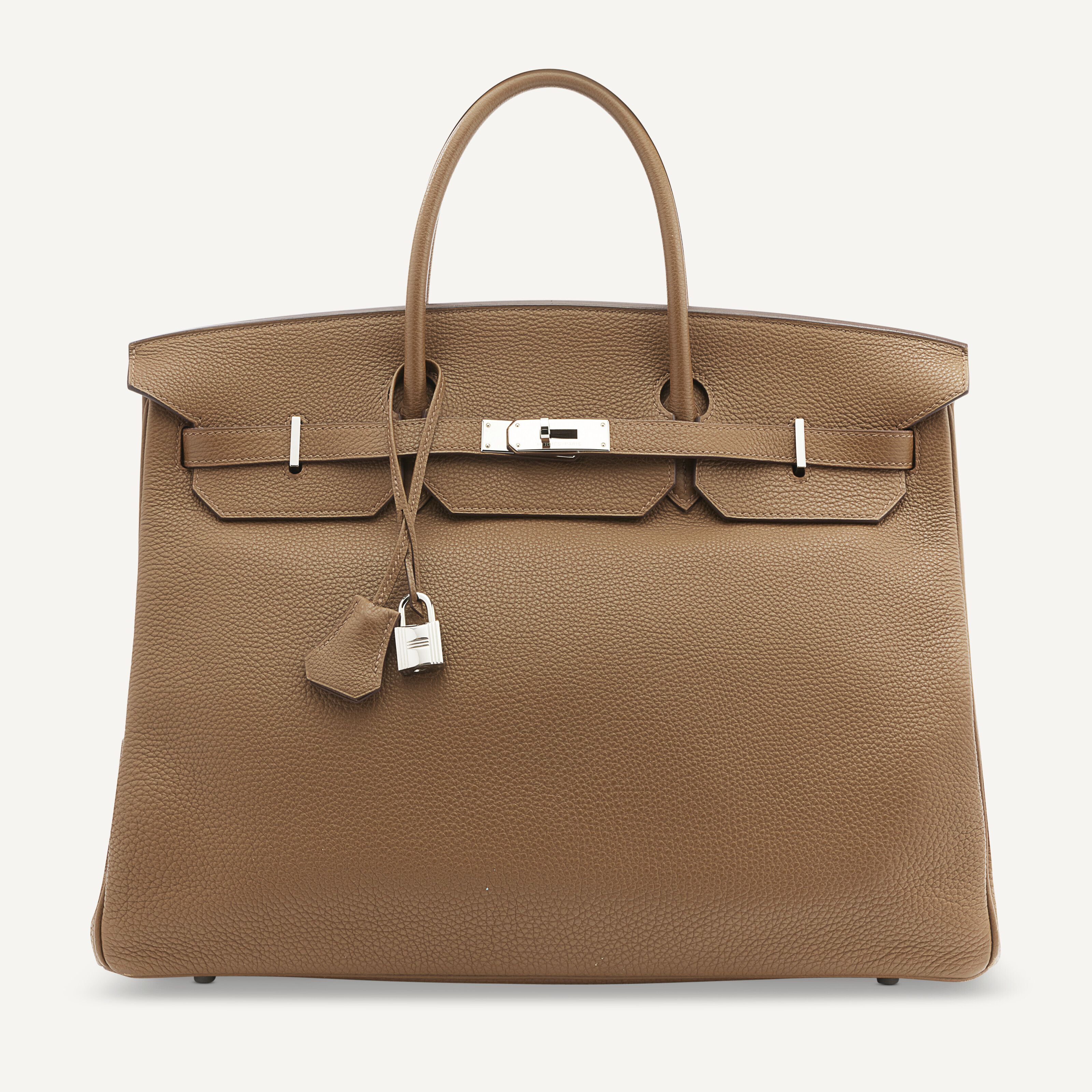 A LIMITED EDITION GOLD AMBRE TOGO LEATHER OFFICIER BIRKIN 30 WITH PALLADIUM HARDWARE HERMES 2018 Christie s