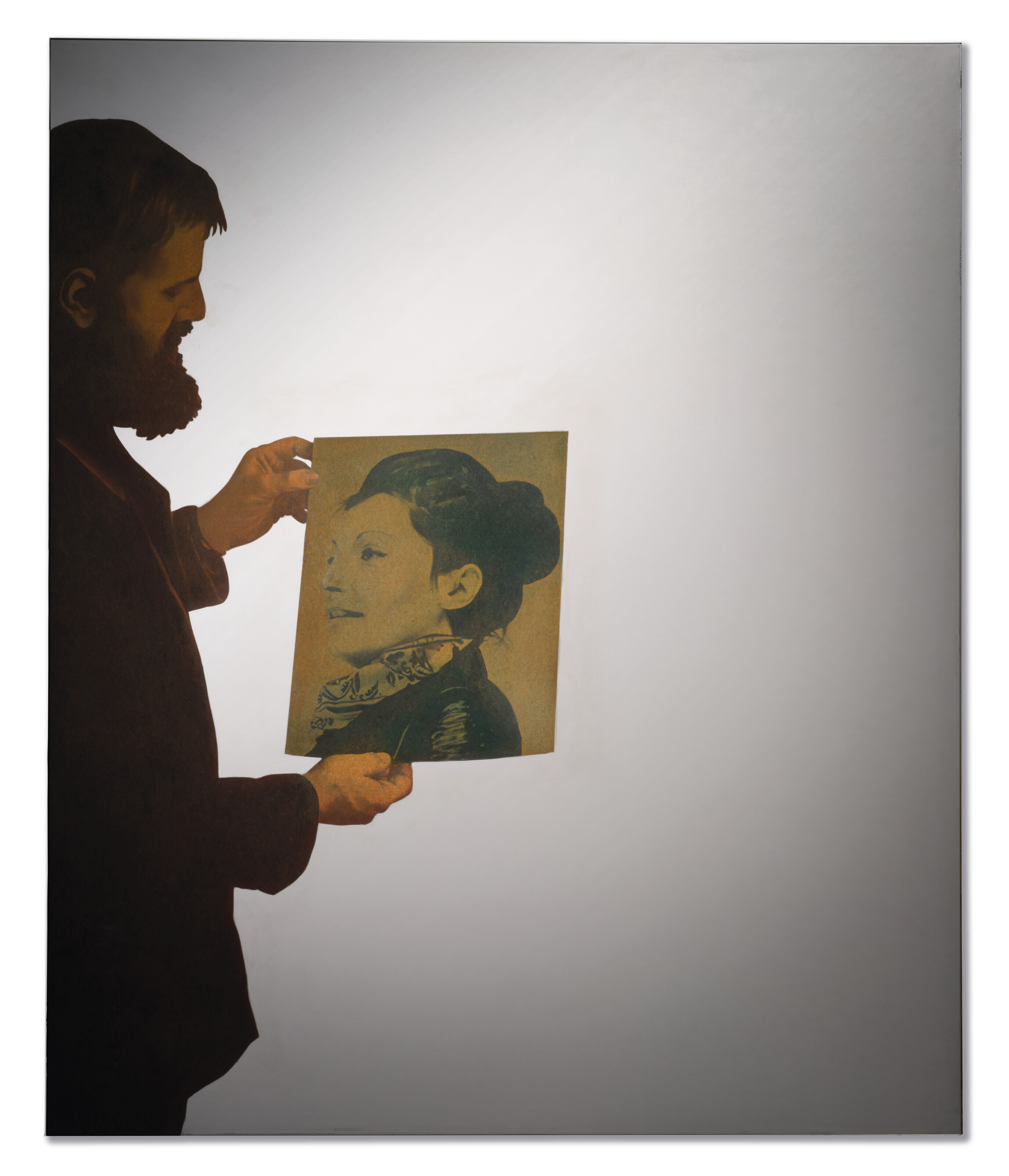 Michelangelo Pistoletto (né en 1933), Autoritratto (Gemma) | Christie's, image size:2746x3200