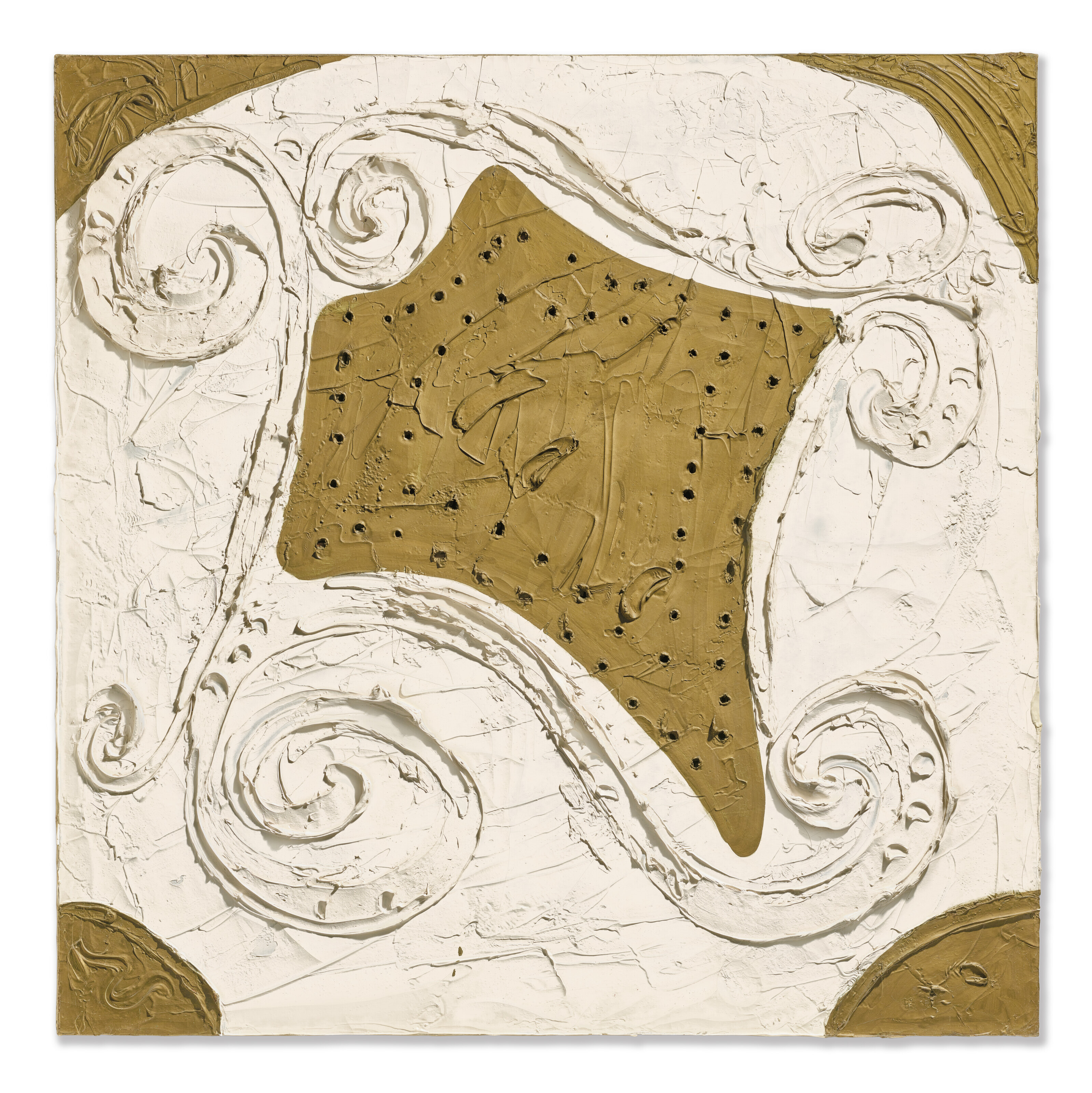 Lucio Fontana, Concetto spaziale, 1961, sold for €7,870,000 on 20 October 2023 at Christie's in Paris