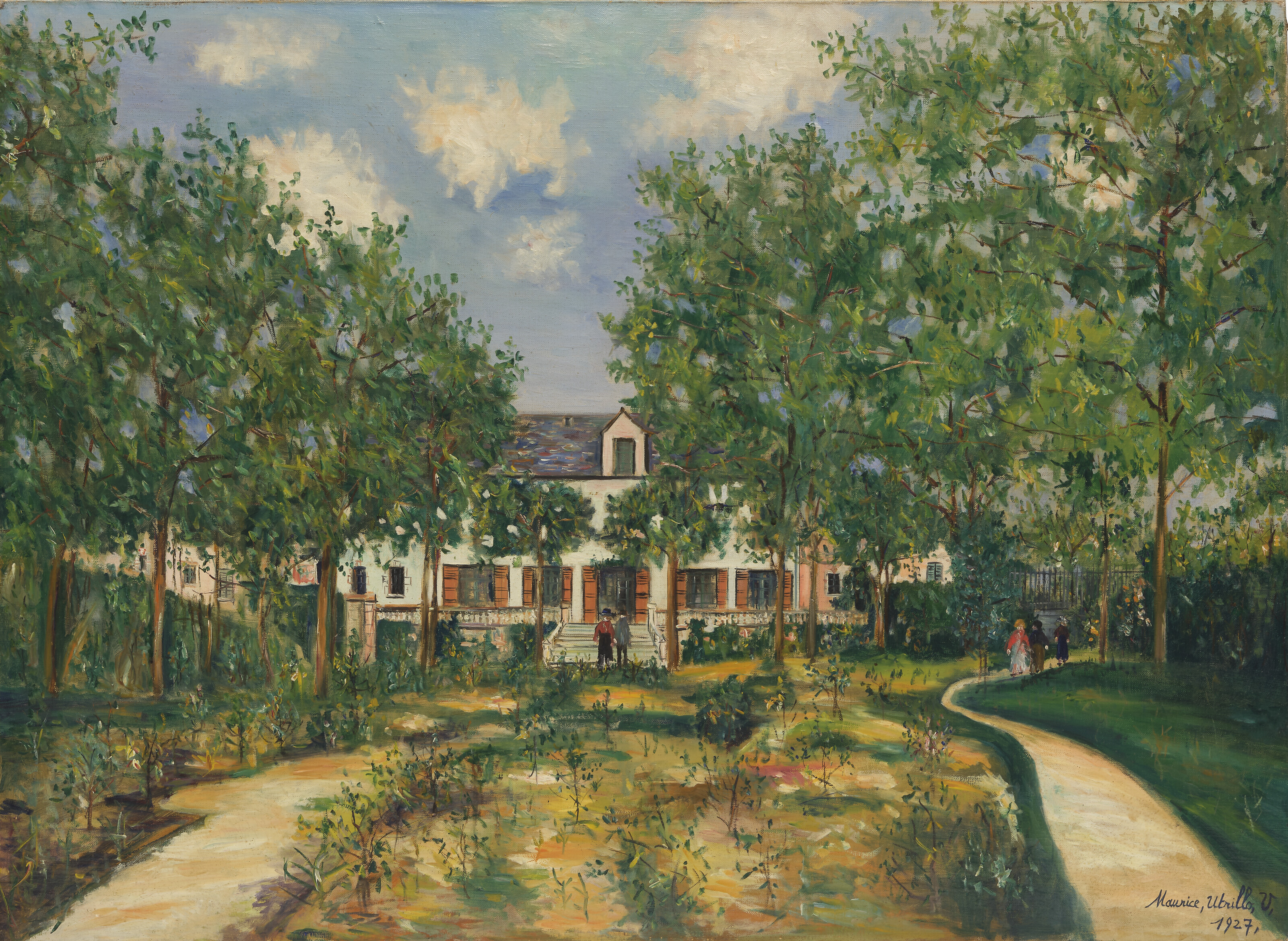 Maurice Utrillo (1883-1955), Château de Mousseaux-sur-Oise