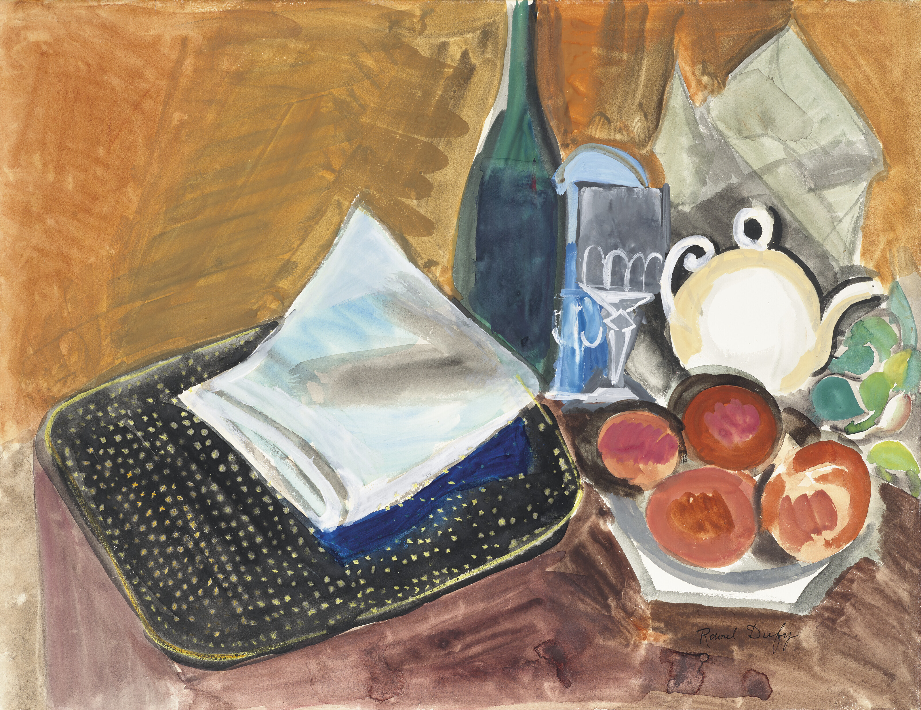 Raoul Dufy (1877-1953), Nature morte à la théière | Christie's
