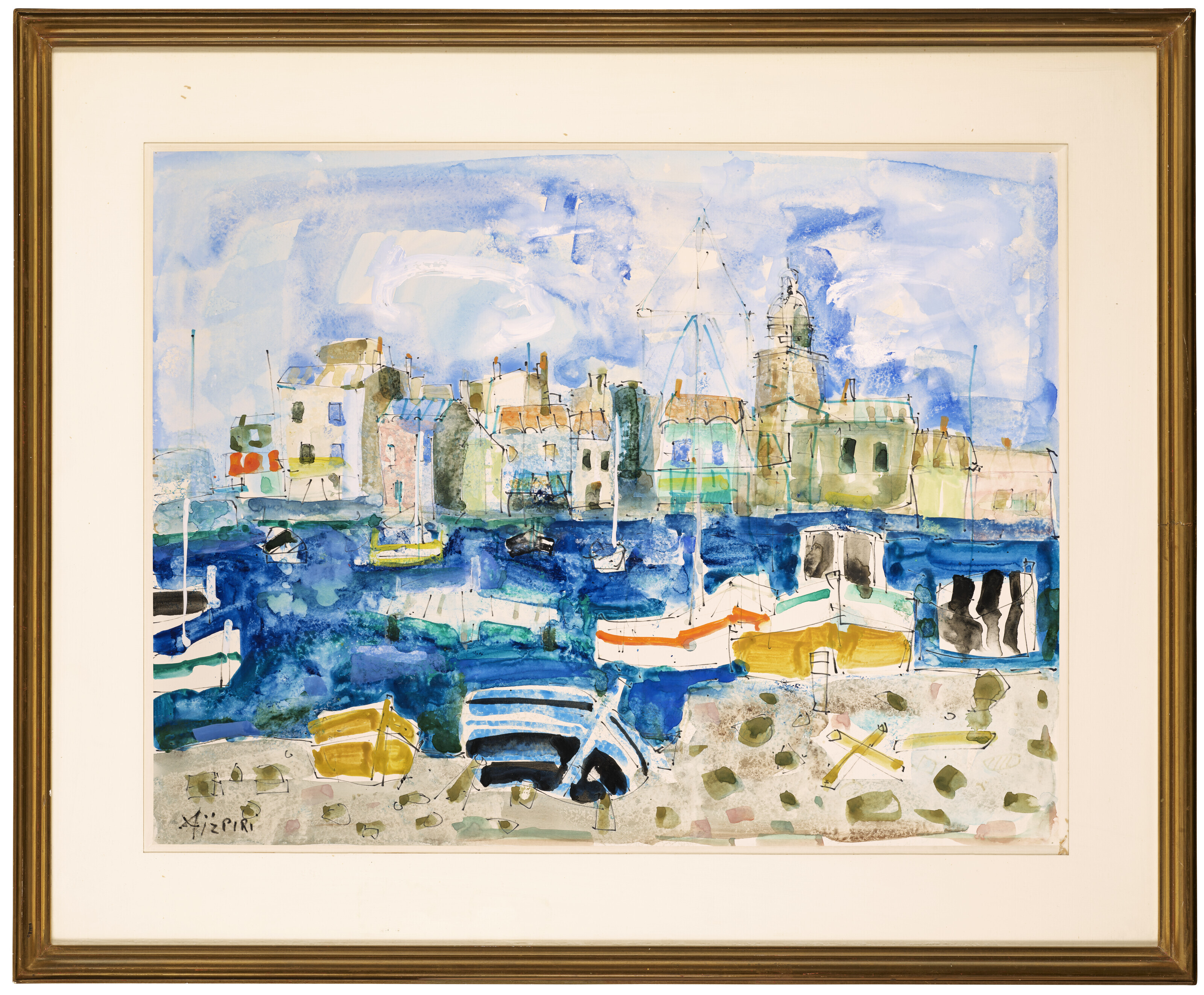 アイズピリ リトグラフ 「PORT-SAINT-TROPEZ」 i-img1061x1200-