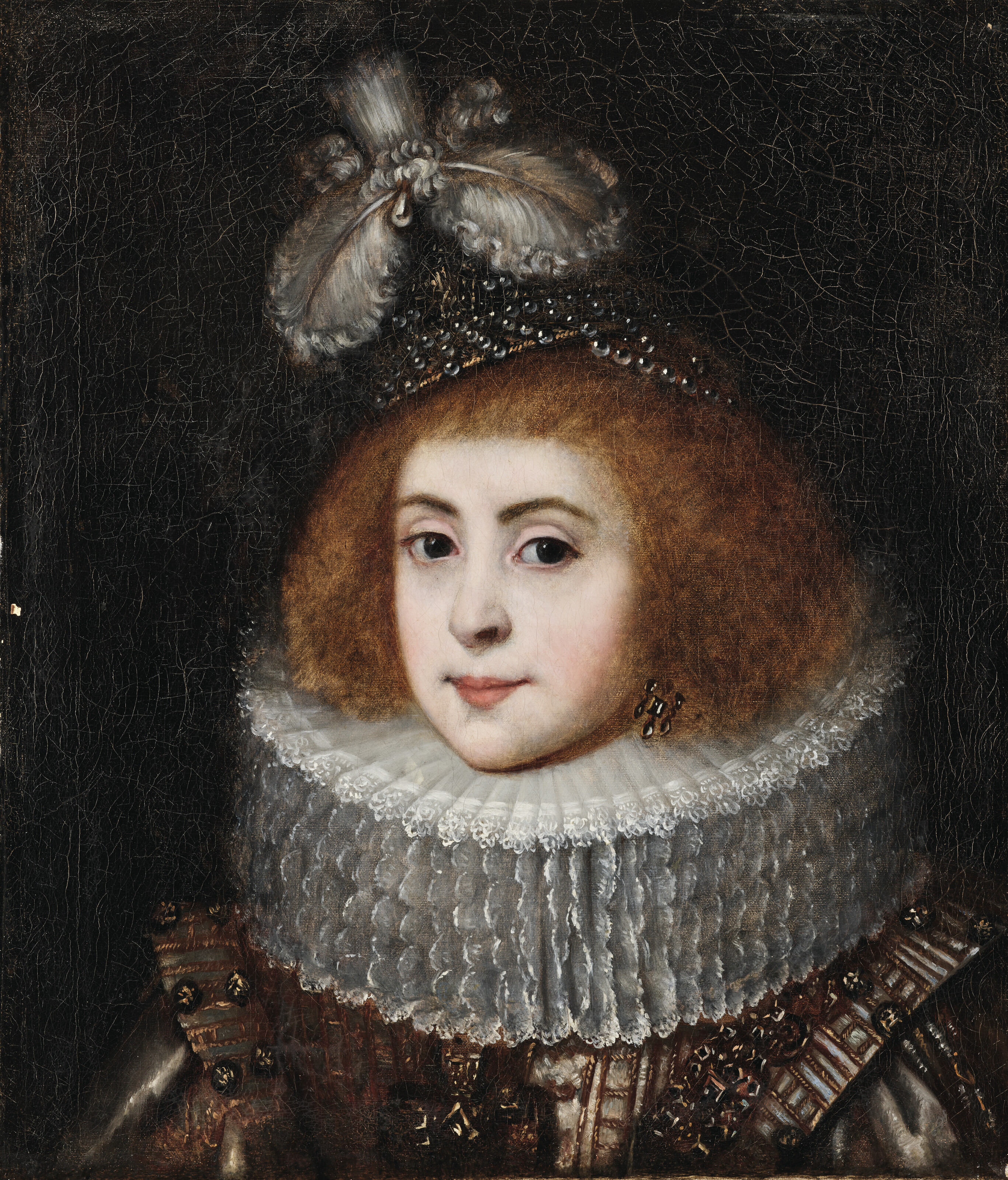 ÉCOLE ANGLAISE DE LA FIN DU XVIe SIÈCLE, Portrait de femme,  traditionnellement dit d'Élisabeth Ière, à mi-corps | Christie's