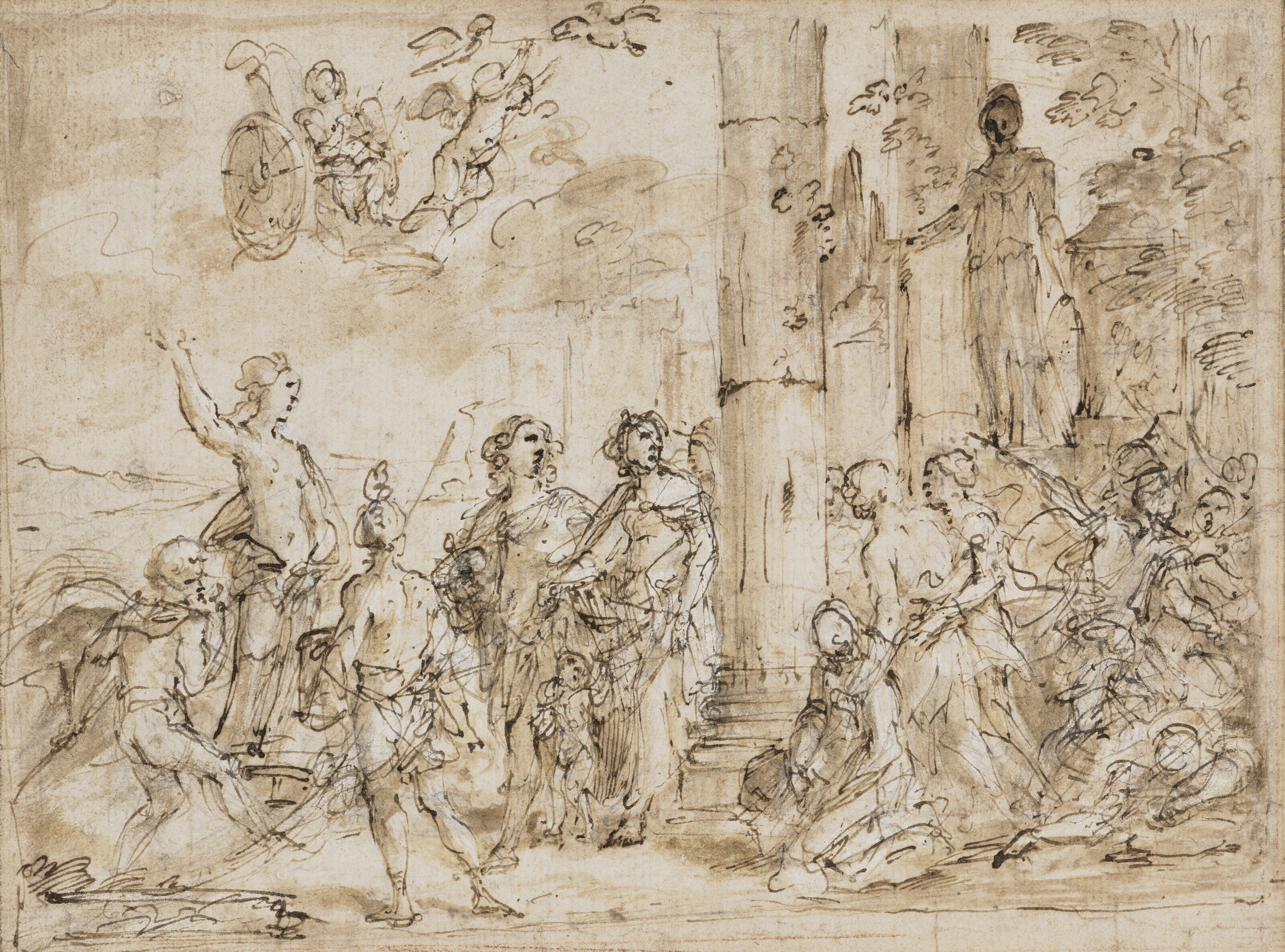 Catalog image of Scène mythologique