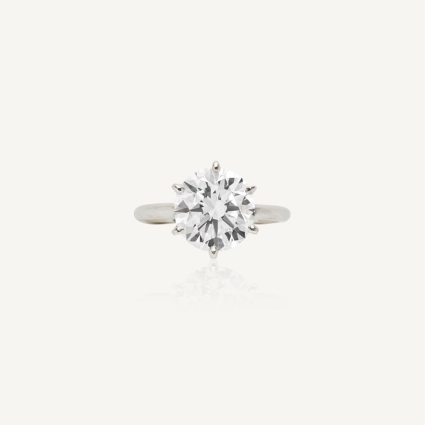 MONTURE CARTIER BAGUE SOLITAIRE DIAMANT, Christie's
