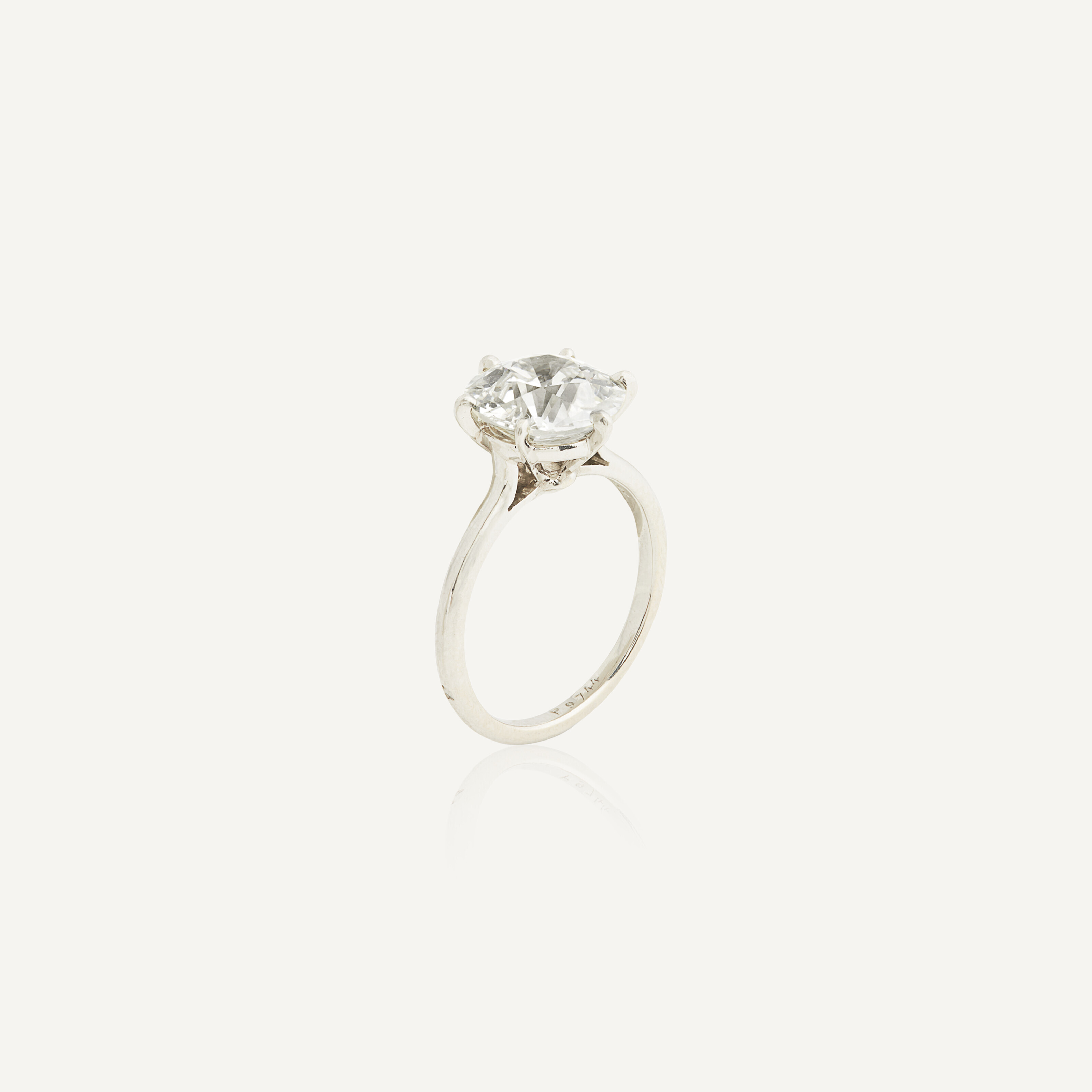 Monture solitaire online cartier