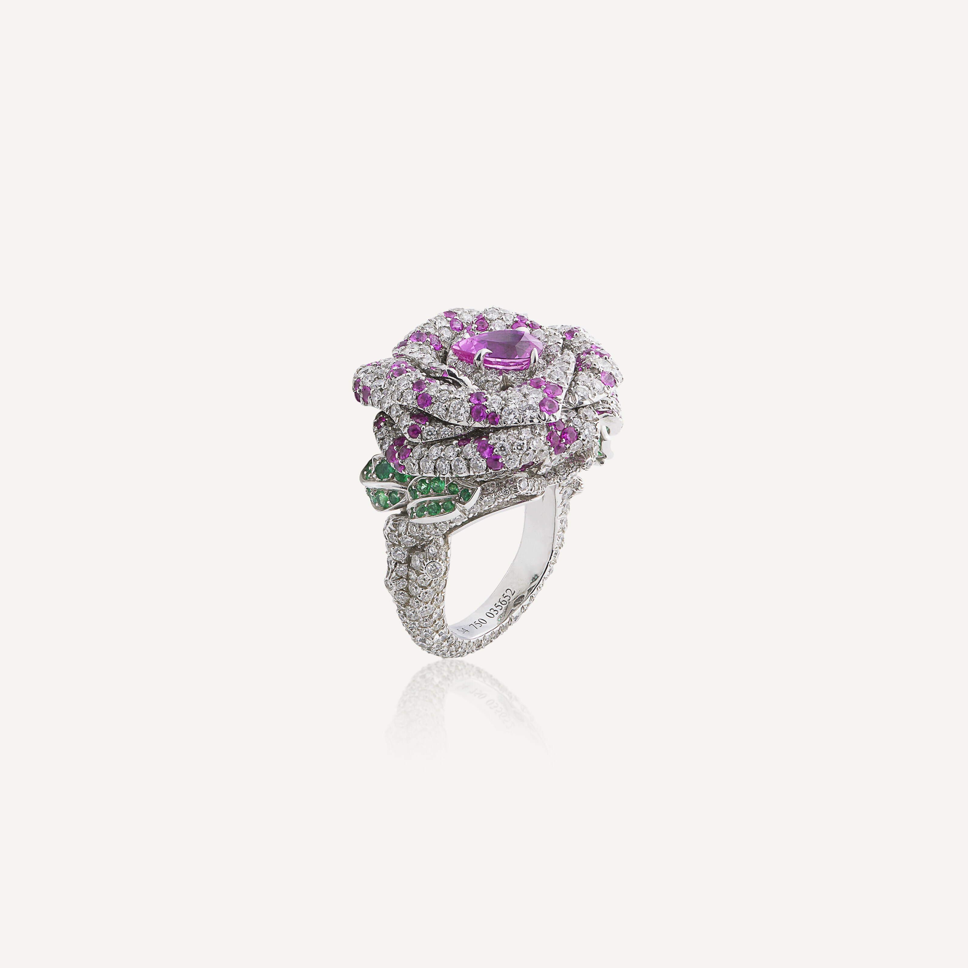 Bague dior hotsell rose