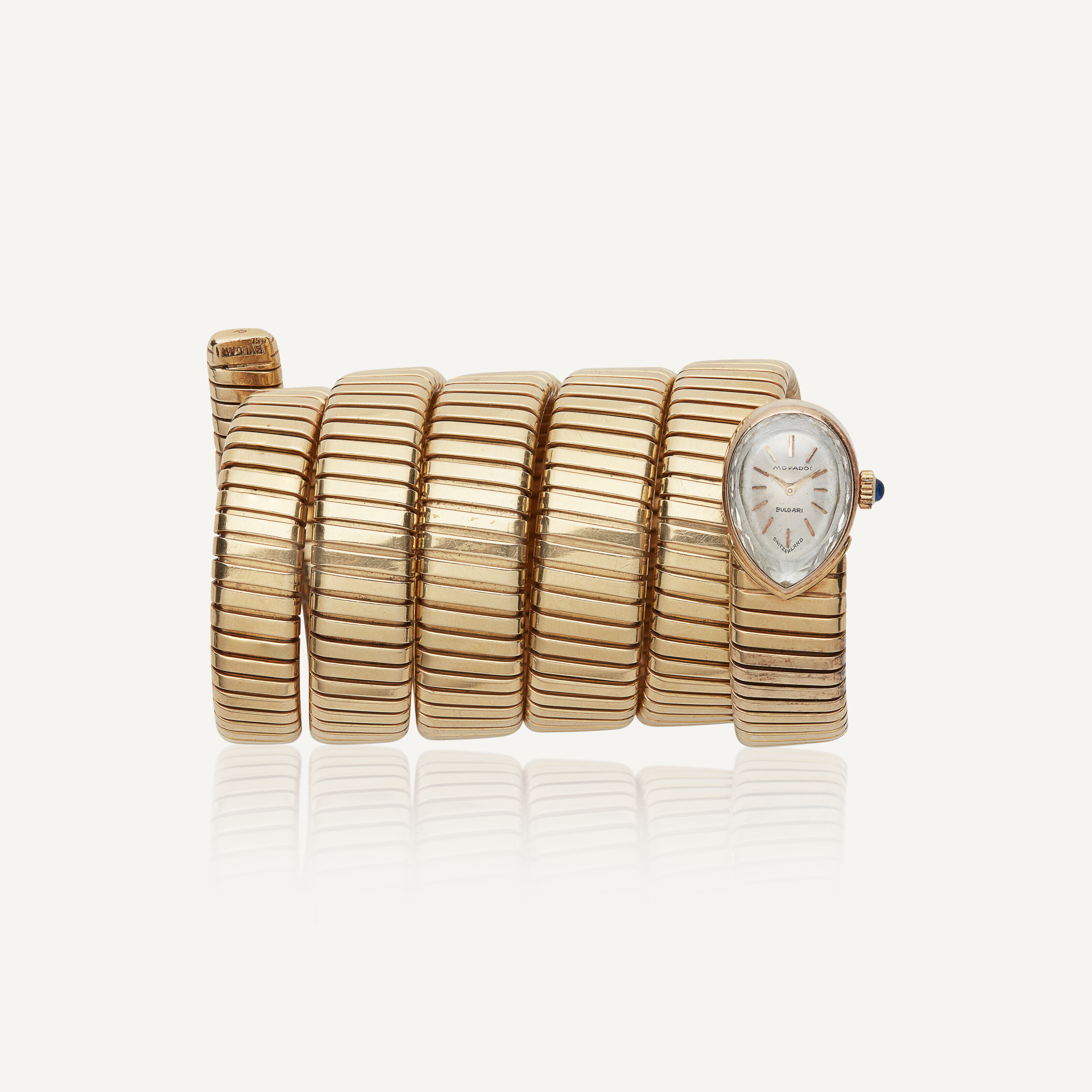 BULGARI DEUX MONTRES 'SERPENTI' OR JAUNE ET OR BLANC, Christie's