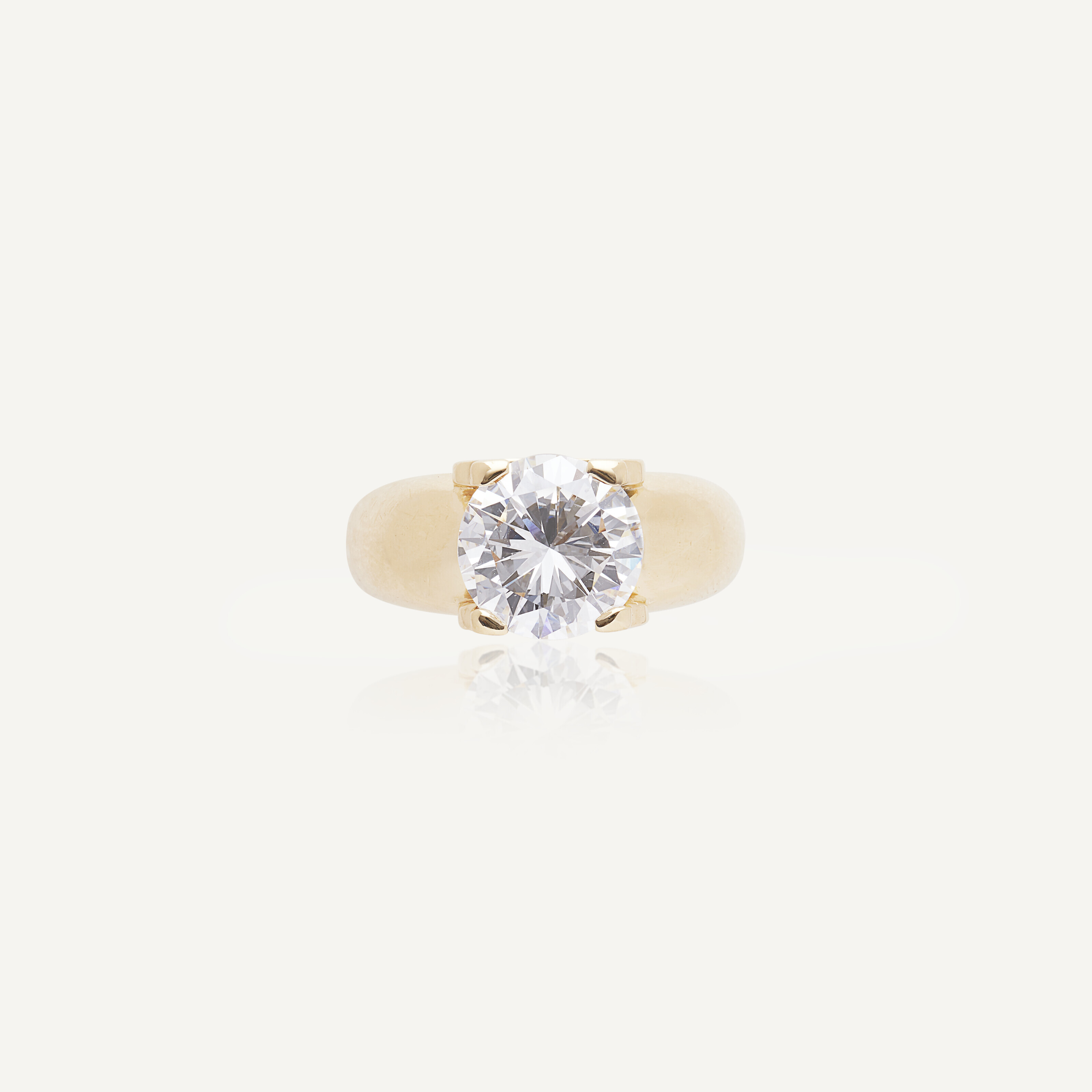 Bague solitaire diamant best sale cartier