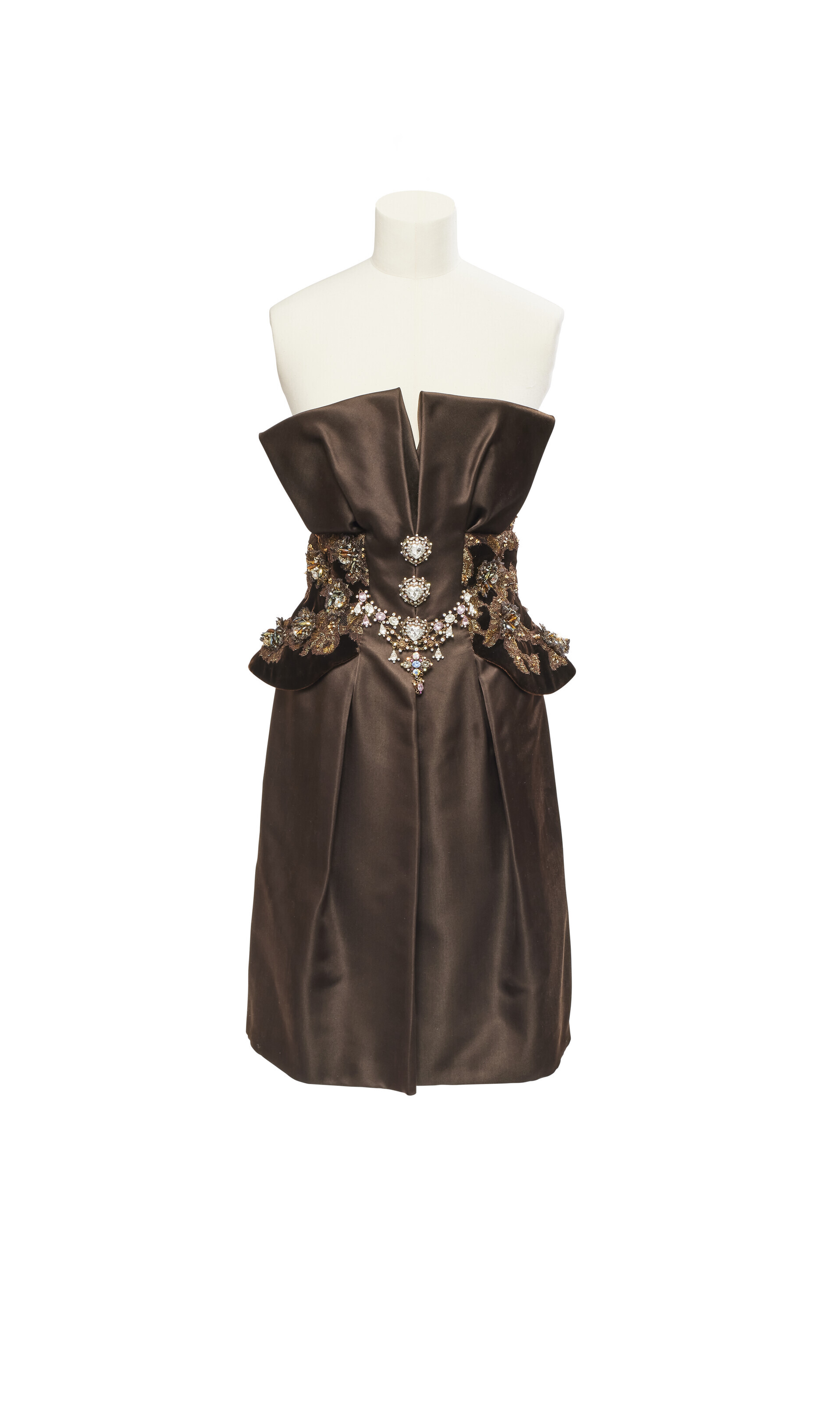 CHRISTIAN LACROIX HAUTE COUTURE AUTOMNE HIVER 1995 1996 ROBE DE