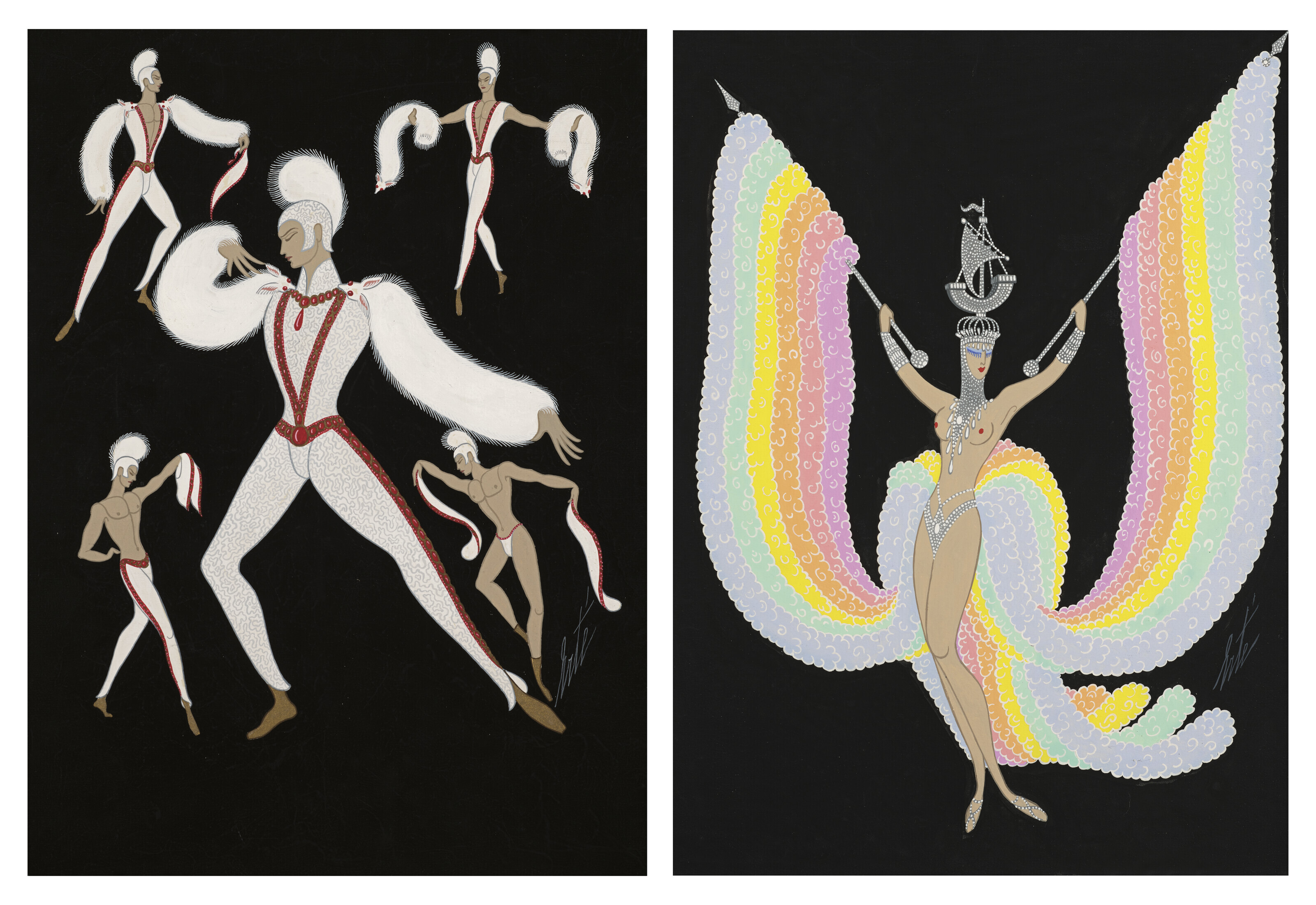 Maquettes de costumes