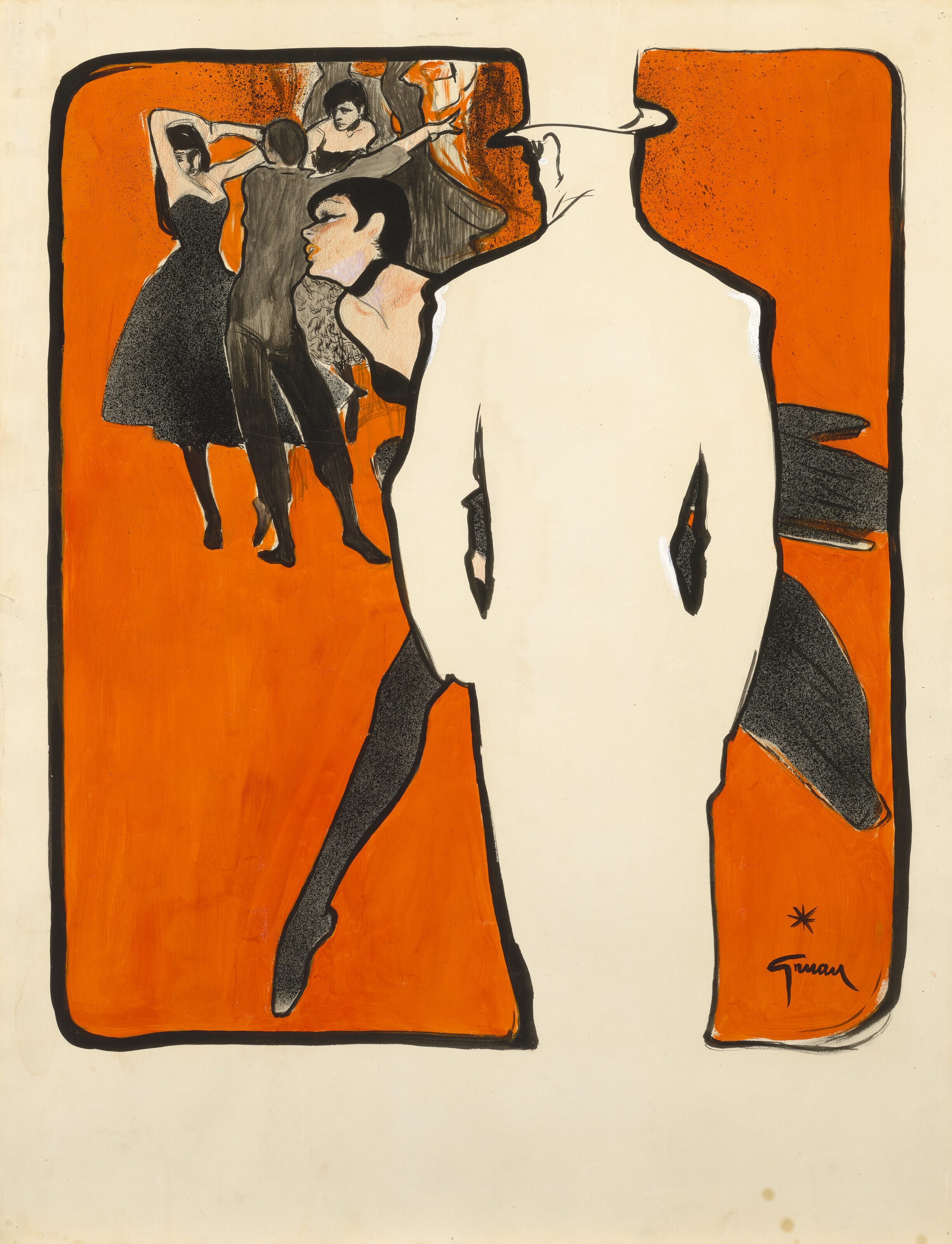 ren-gruau-1909-2004-projet-d-affiche-et-de-couverture-de-programme