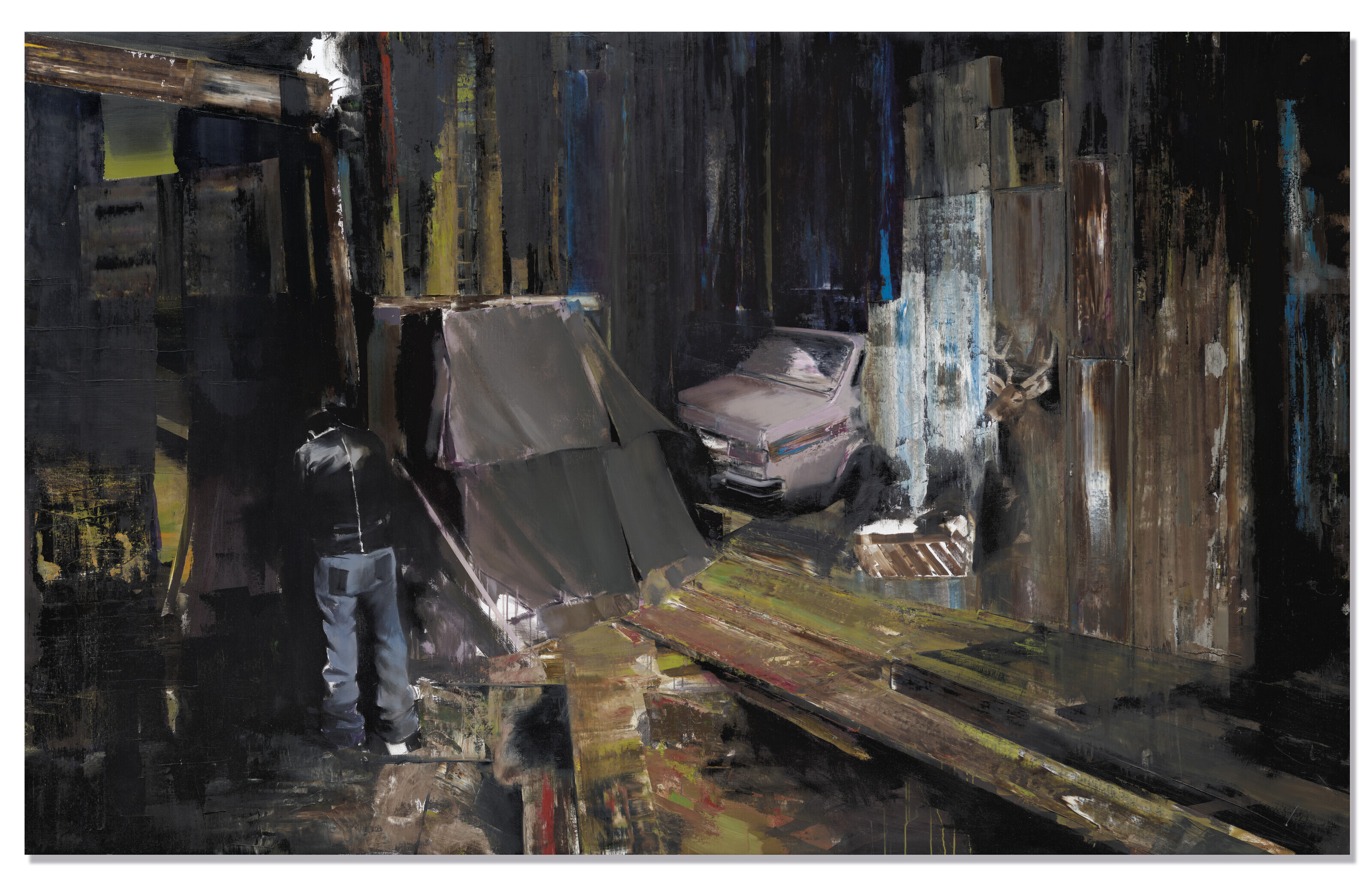 Adrian Ghenie , The Flight into Egypt I, 2008., offered in LOVE STORIES — from the collection of Anne & Wolfgang Titze on 19 October 2023 at Christie's in Paris