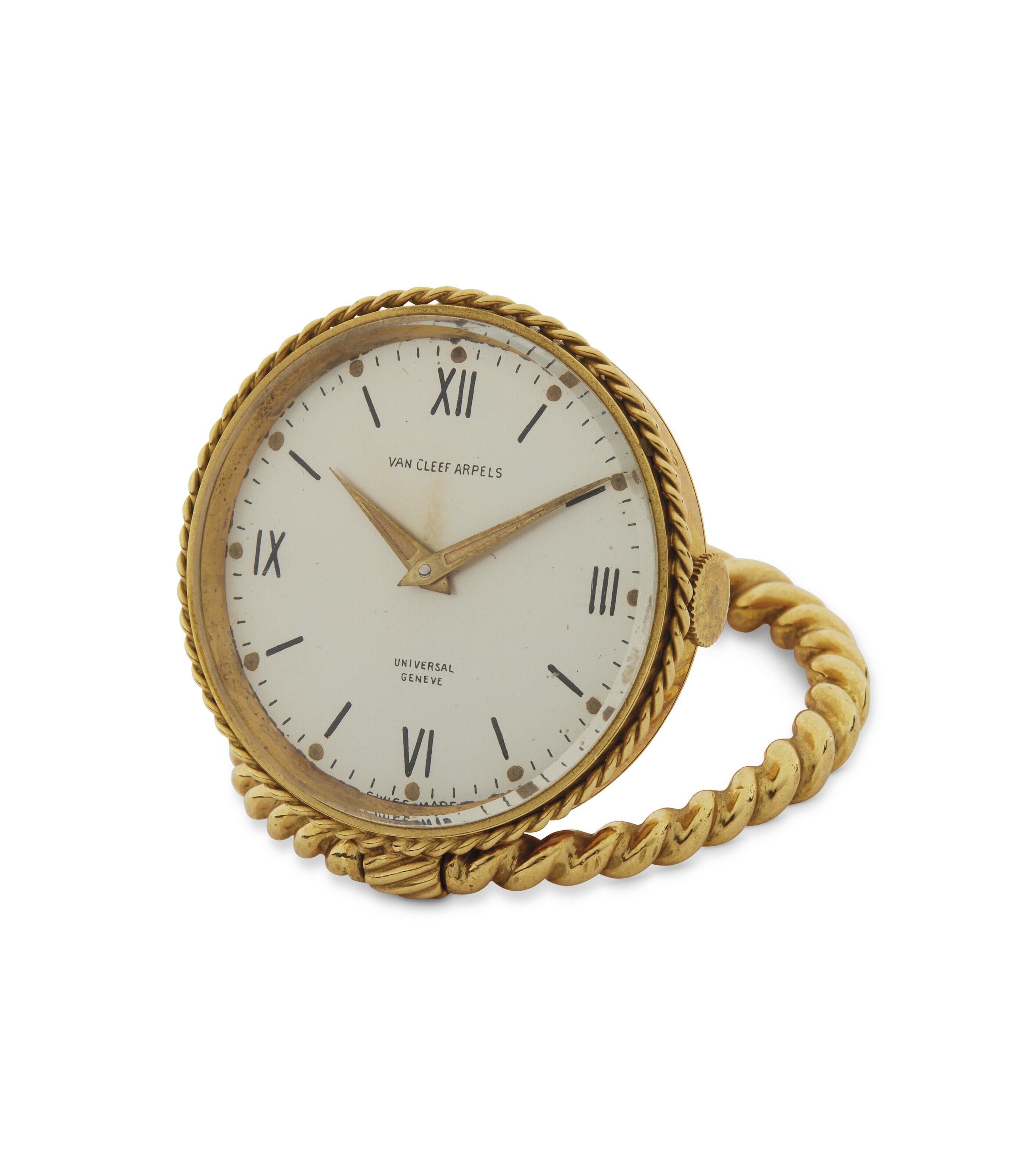 HORLOGE DE VOYAGE POUR DAME EN OR, VAN CLEEF & ARPELS, CIRCA 1960 Christie’s