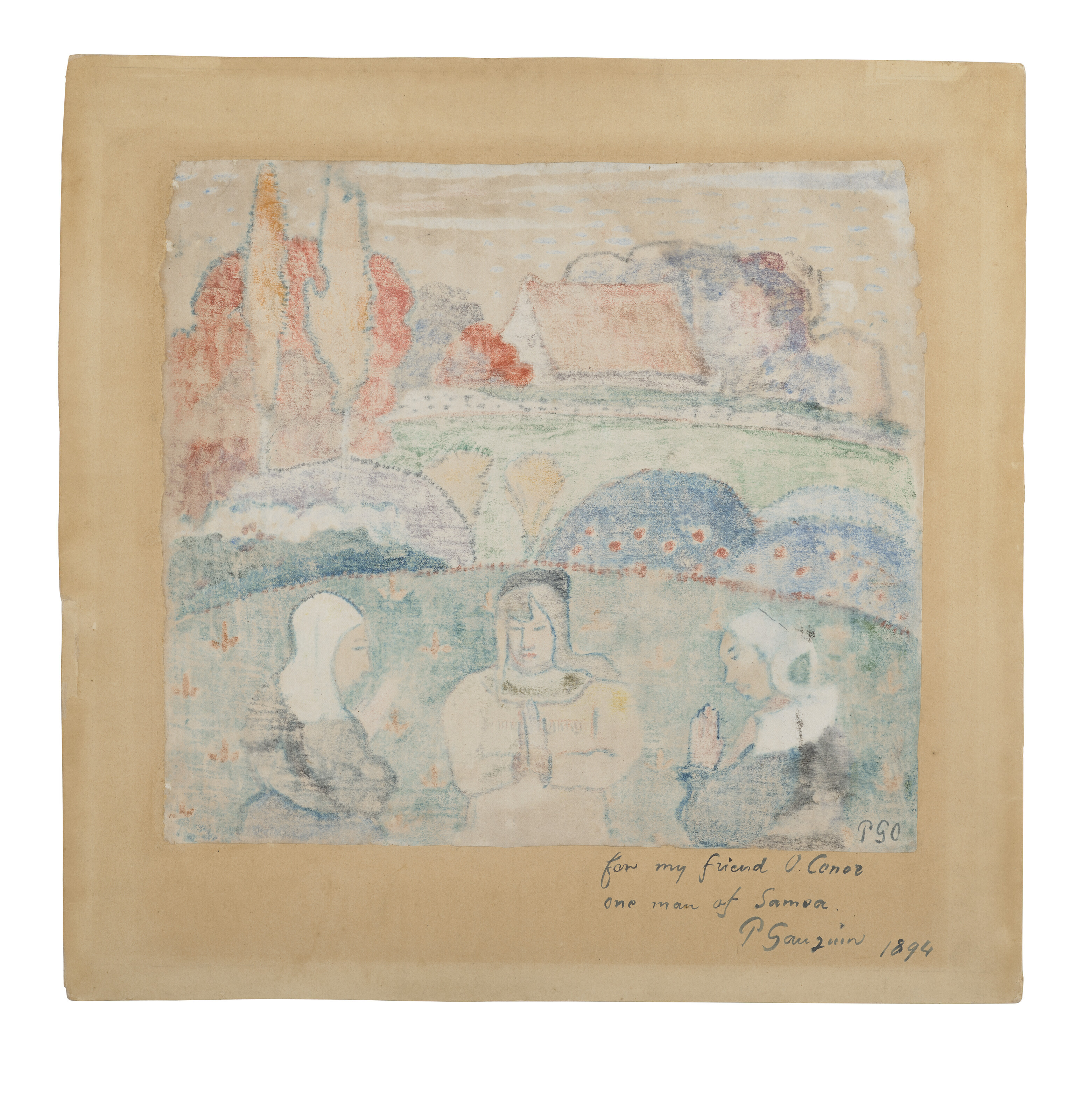 Paul Gauguin (1848-1903), Clovis endormi, 1884, offered in Masterpieces from the Collection of Sam Josefowitz: A Lifetime of Discovery and Scholarship on 13 October 2023 at Christie's