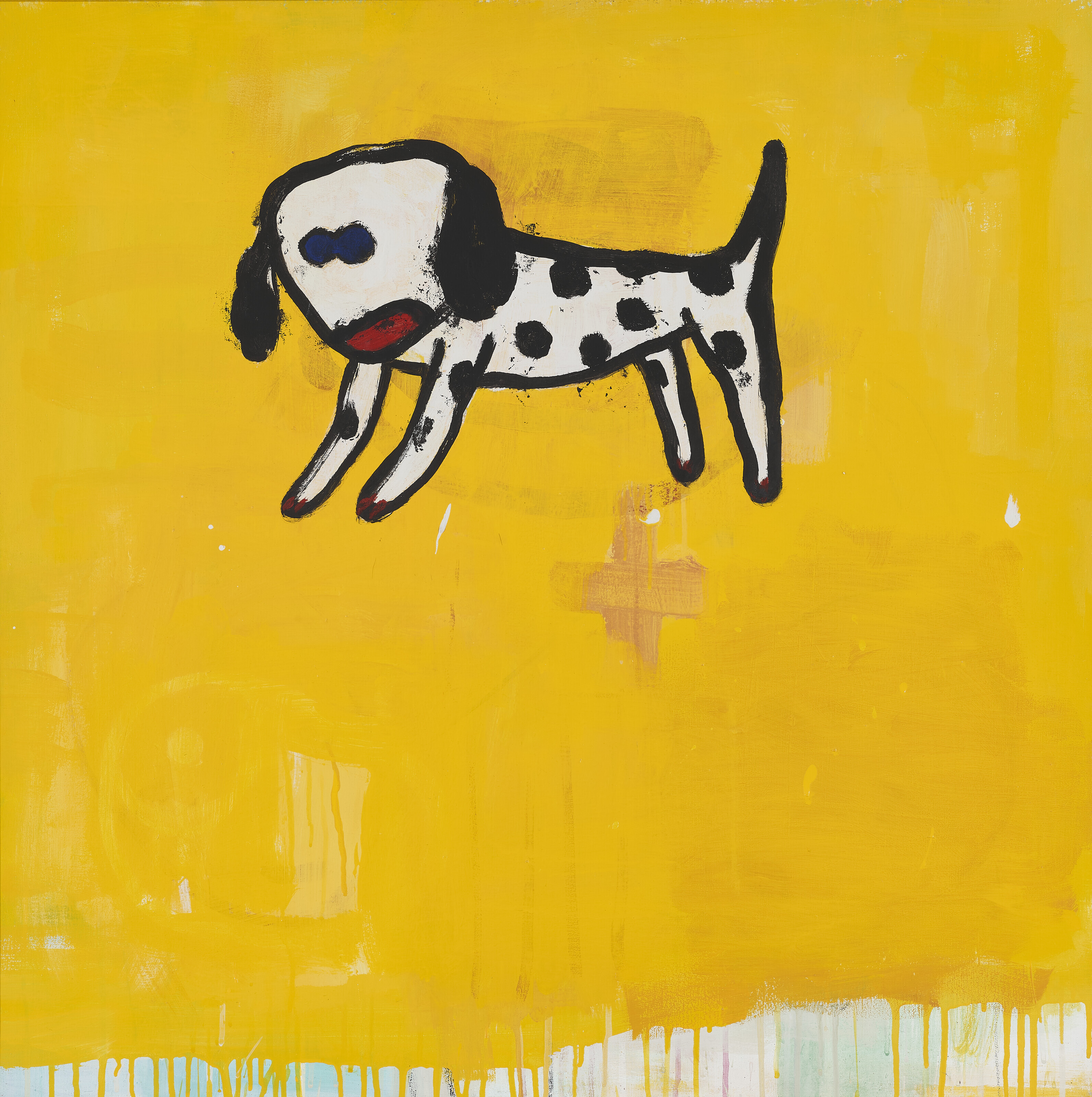YOSHITOMO NARA (B. 1959), Dog in Yellow | Christie's