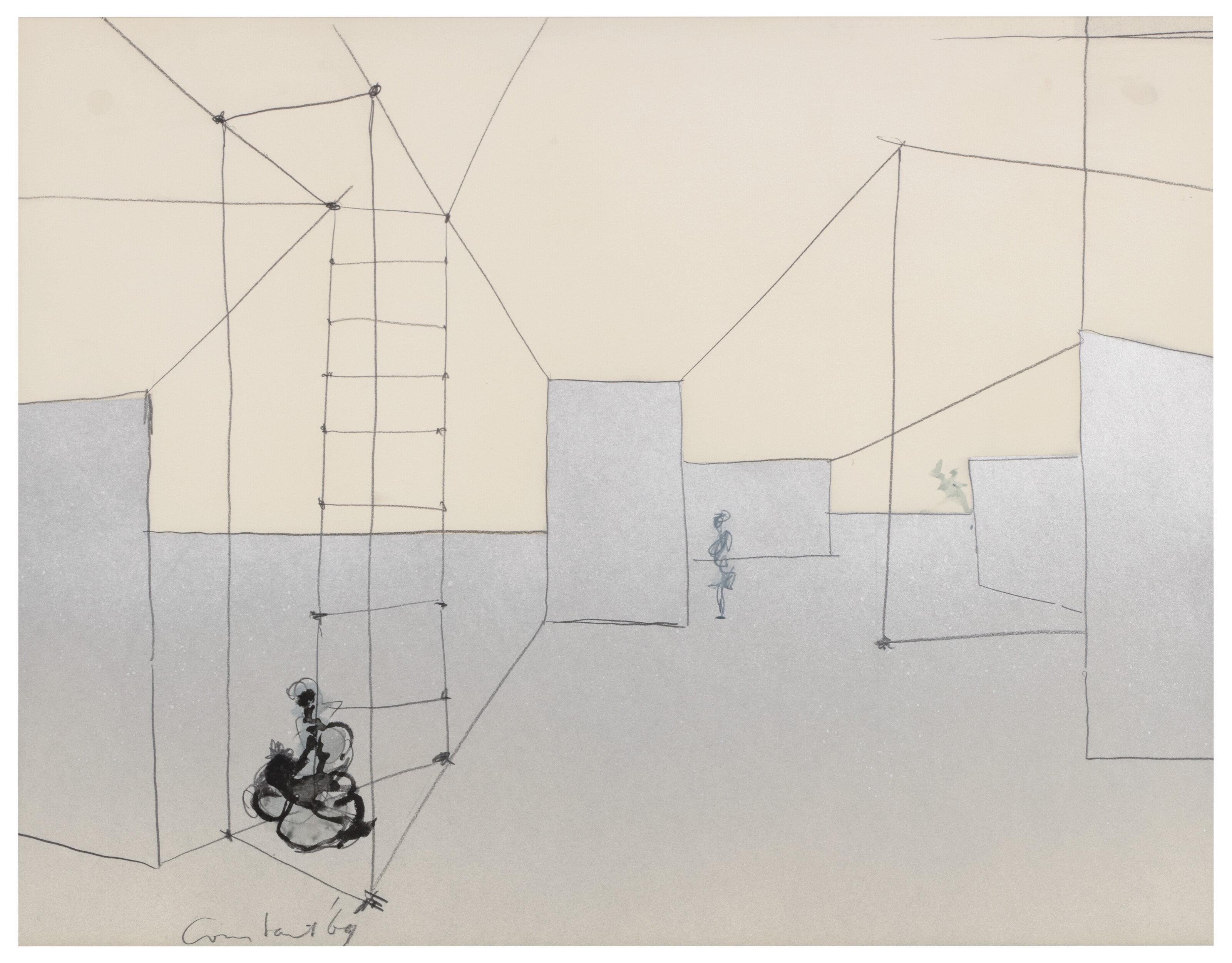 Constant, Femme accroupie, 1969, offered in 20th/21st Century: Amsterdam until 23 April 2024 at Christie's Online