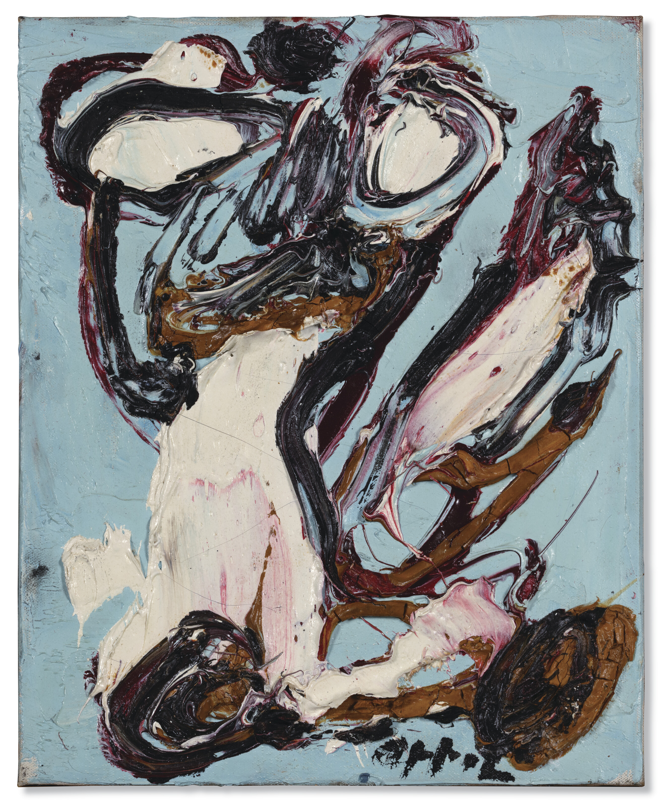 Karel Appel, Enfant avec trotinette, circa 1958-64, offered in 20th/21st Century: Amsterdam until 23 April 2024 at Christie's Online