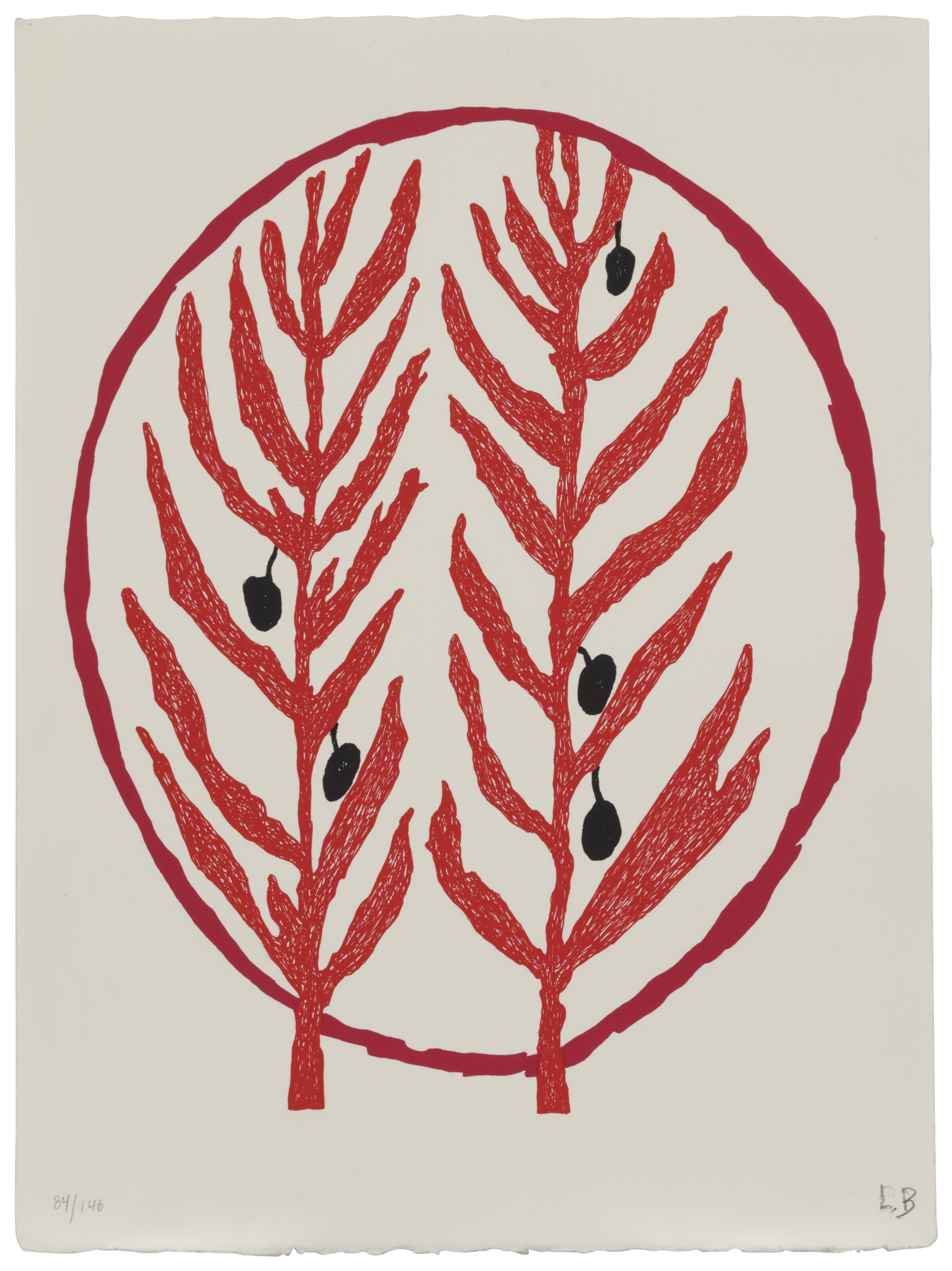 Catalog image of The Olive Branch (from L'Art pour la paix (Art for Peace) portfolio)