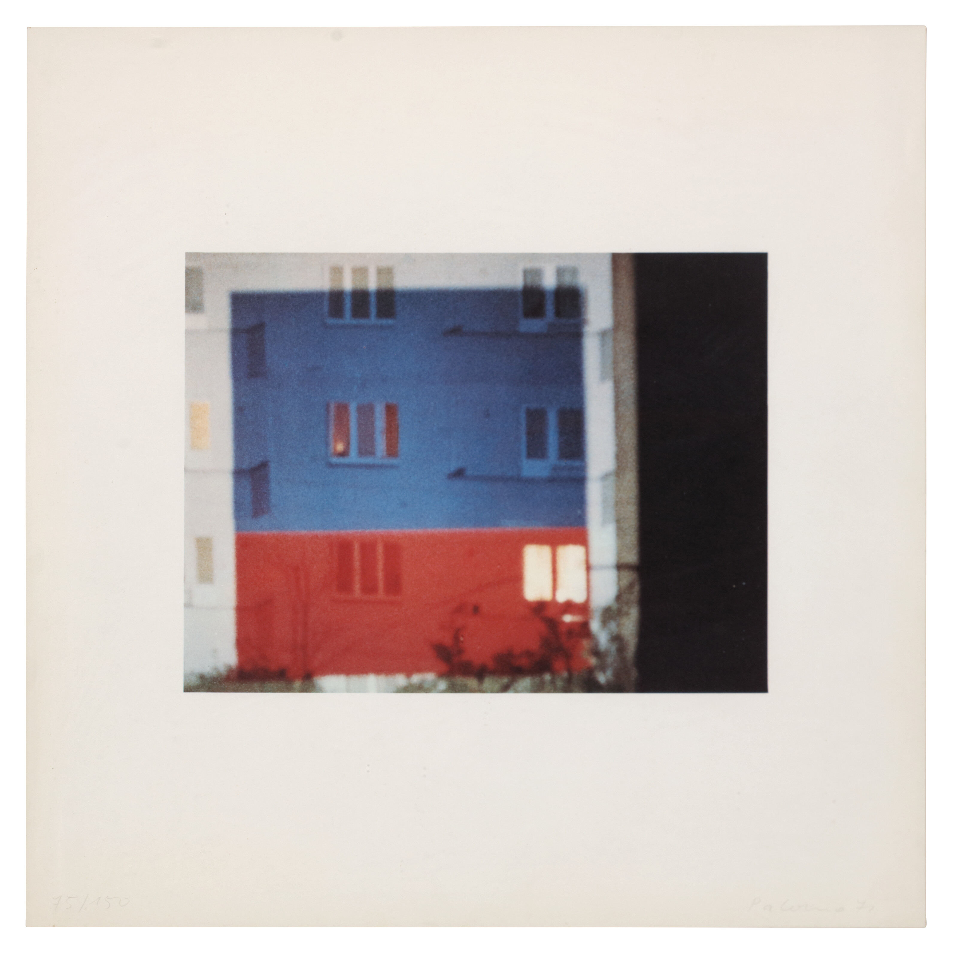 ブリンキー　パレルモ BLINKY PALERMO (1943-1977), Projektion (from Düsseldorfer Szeene