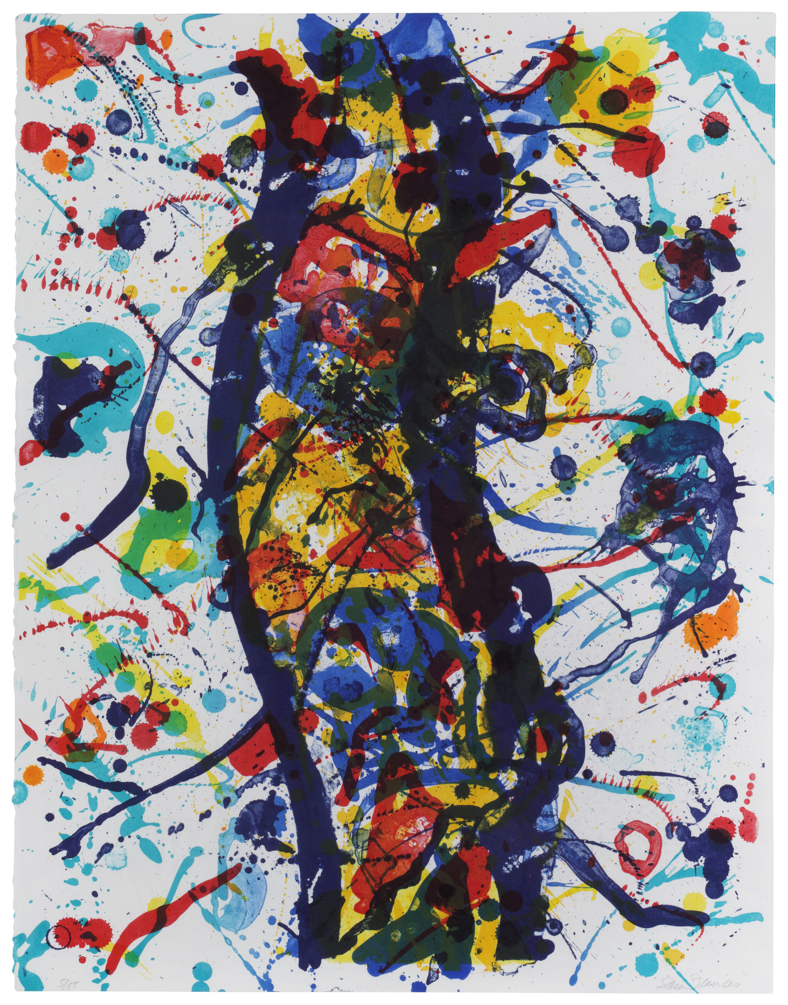 SAM FRANCIS (1923-1994), Untitled (SF-271) | Christie’s
