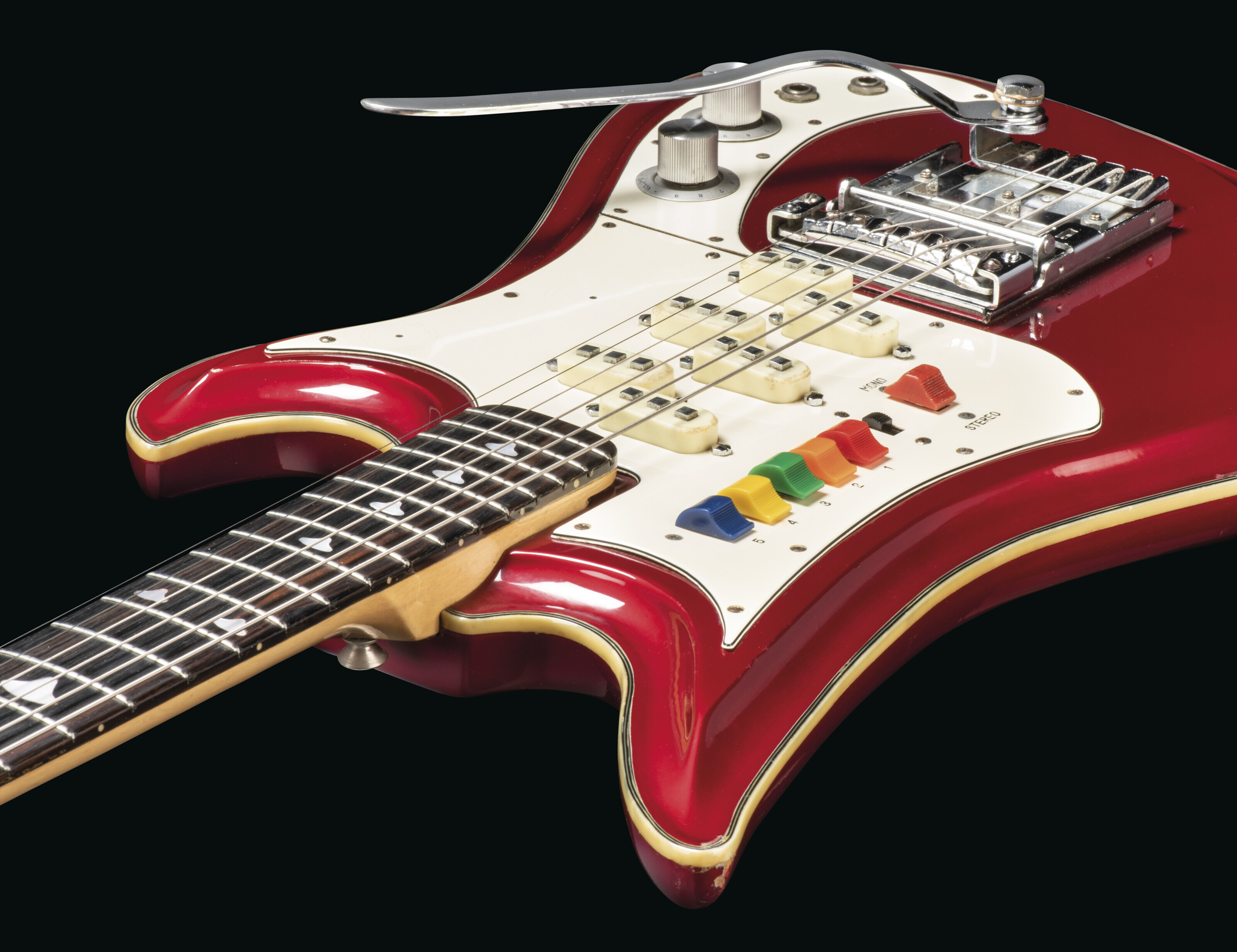 TEISCO, JAPAN, CIRCA 1966-1969, A SOLID-BODY ELECTRIC GUITAR