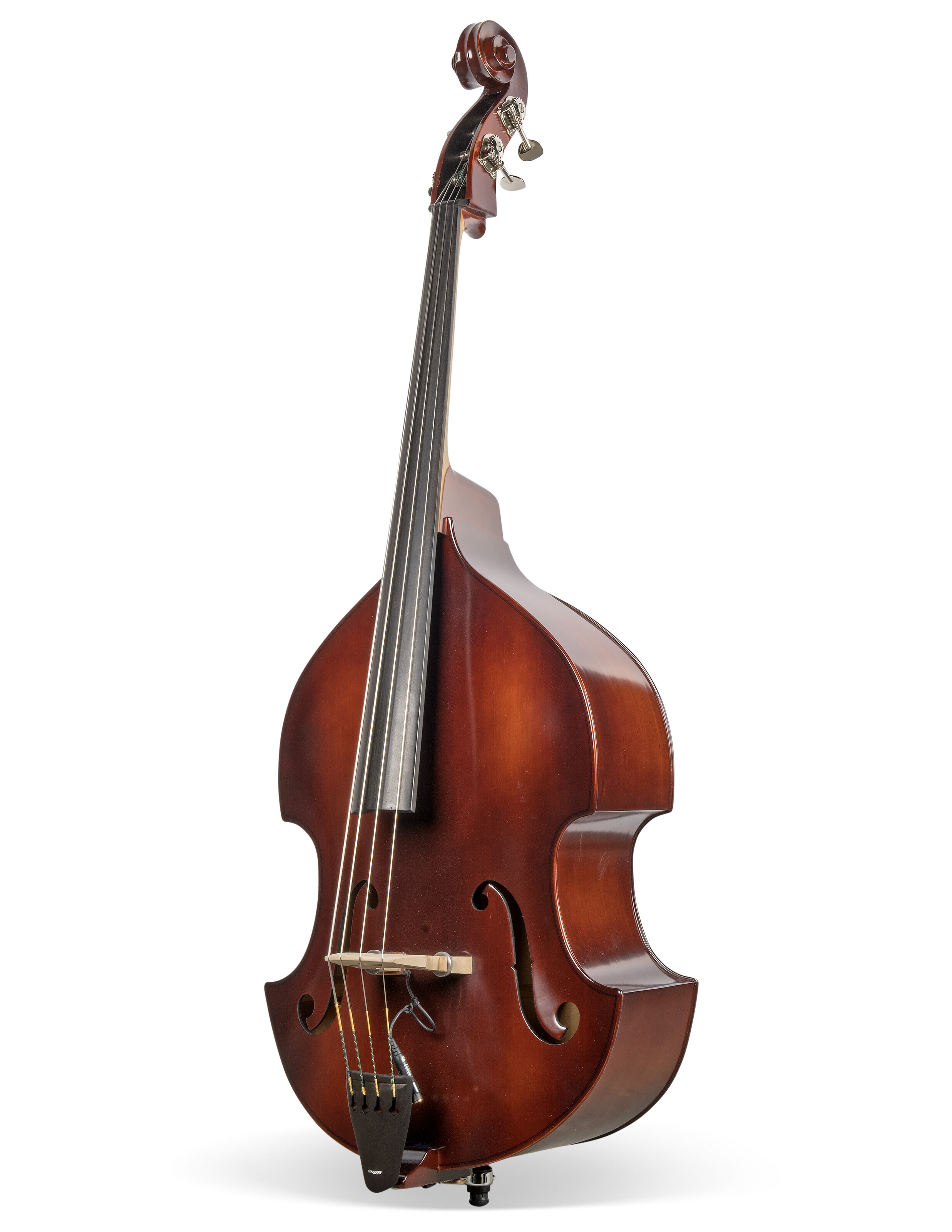 A TRAVEL ACOUSTIC DOUBLE BASS FOR DAVID GAGE, MODEL CE-1, CZECH