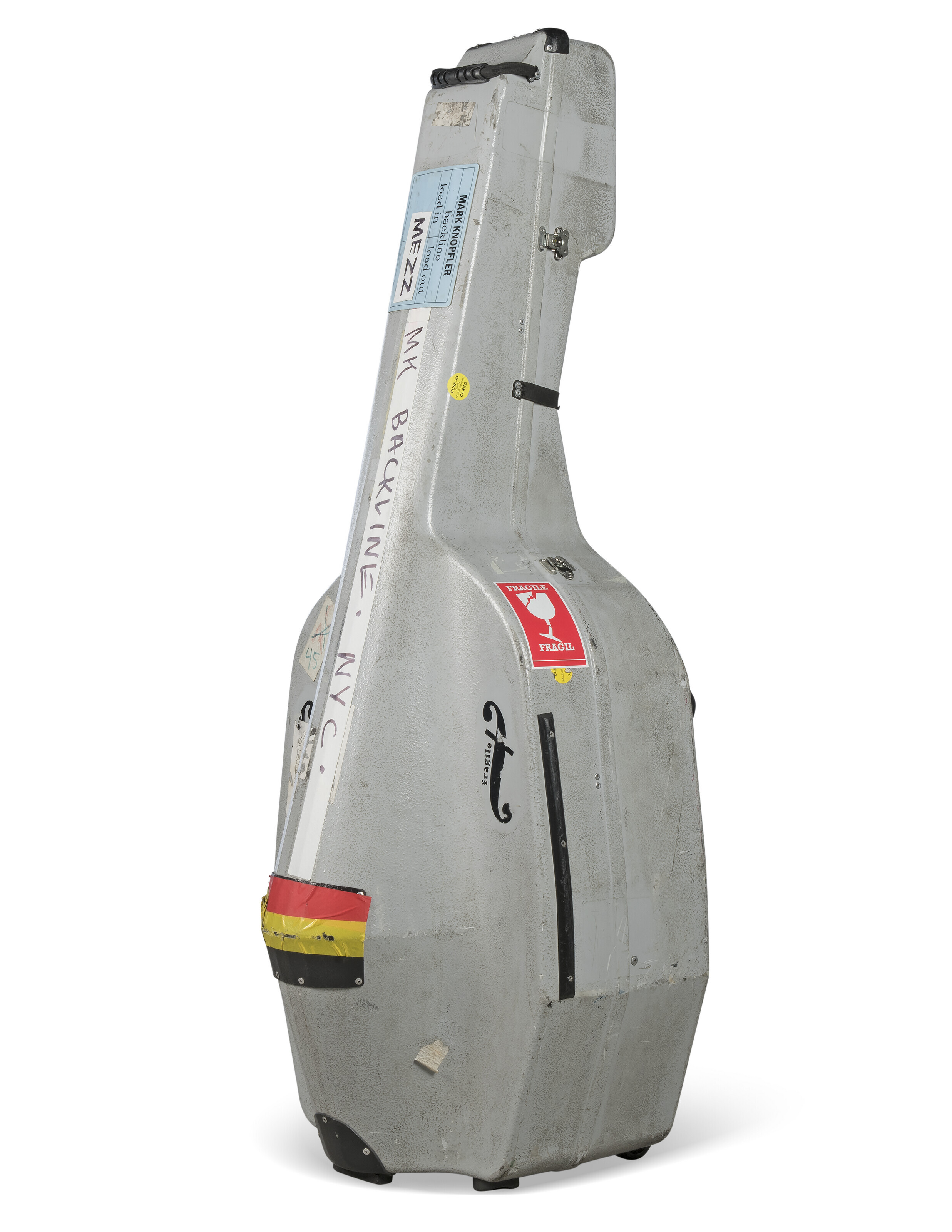 A TRAVEL ACOUSTIC DOUBLE BASS FOR DAVID GAGE, MODEL CE-1, CZECH