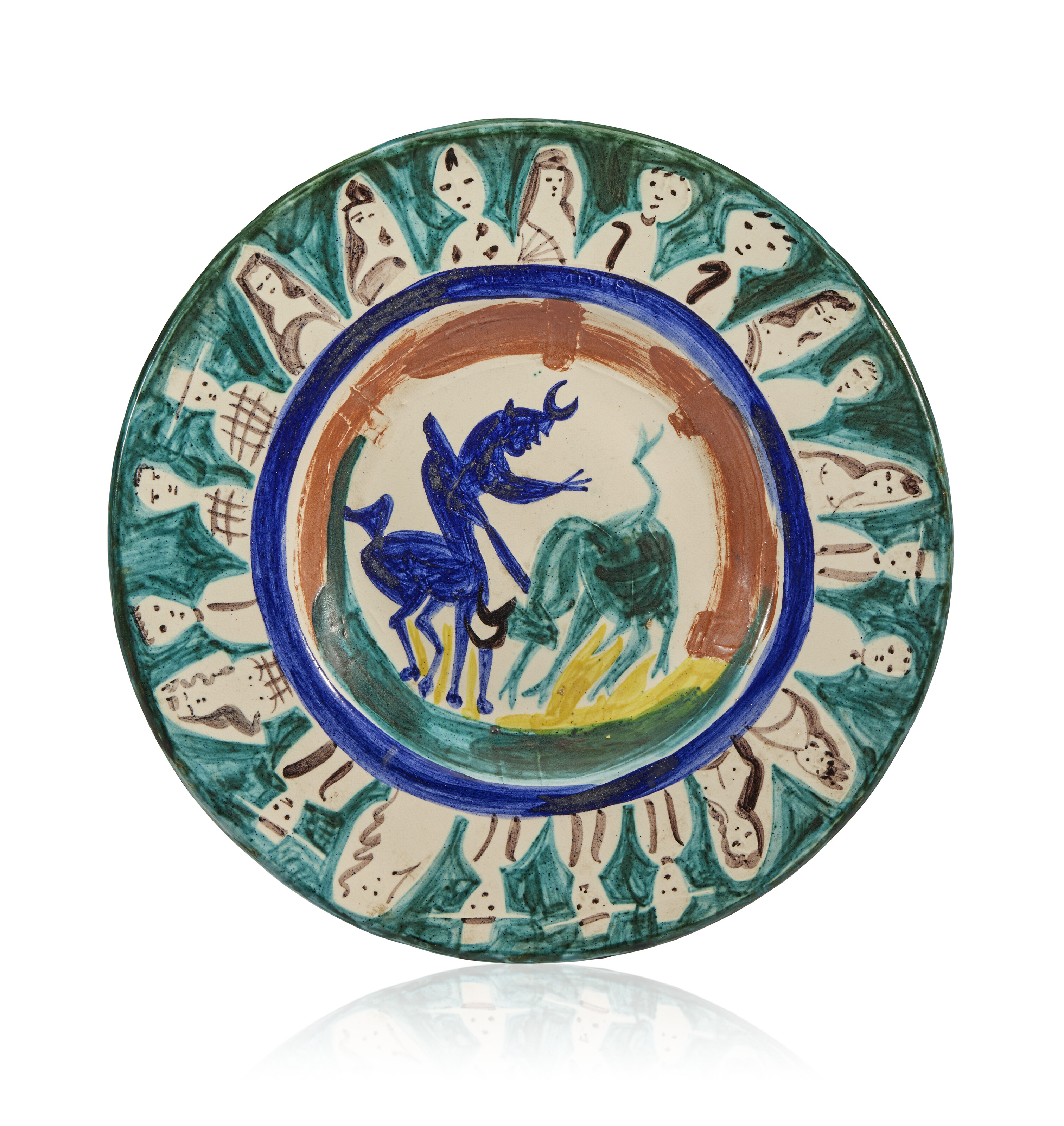 PABLO PICASSO (1881-1973), Service visage noir (A.R. 39) | Christie's