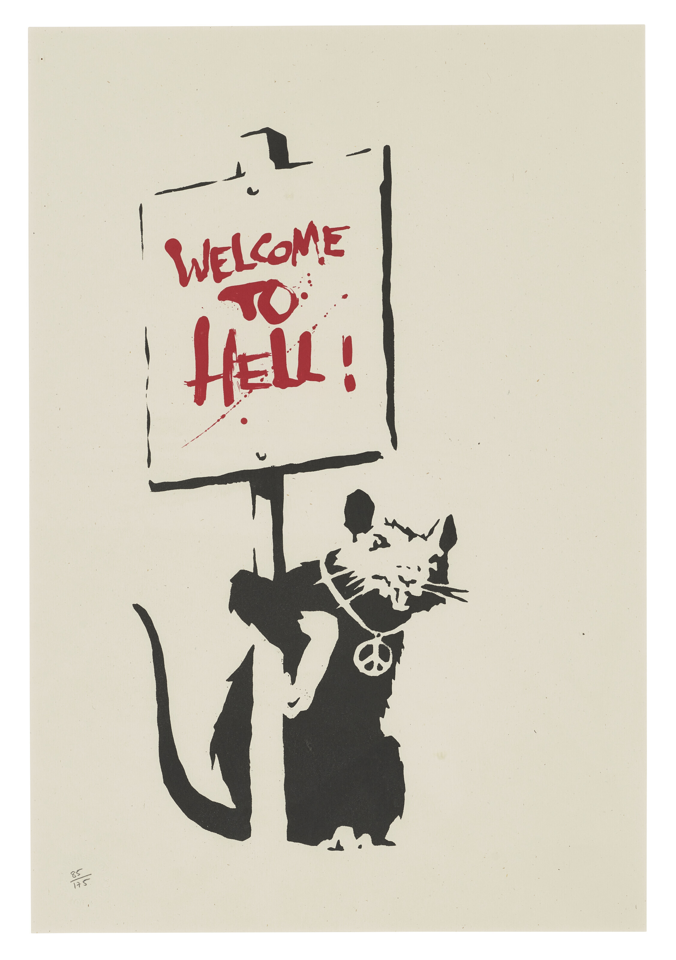 BANKSY, Welcome to Hell | Christie's