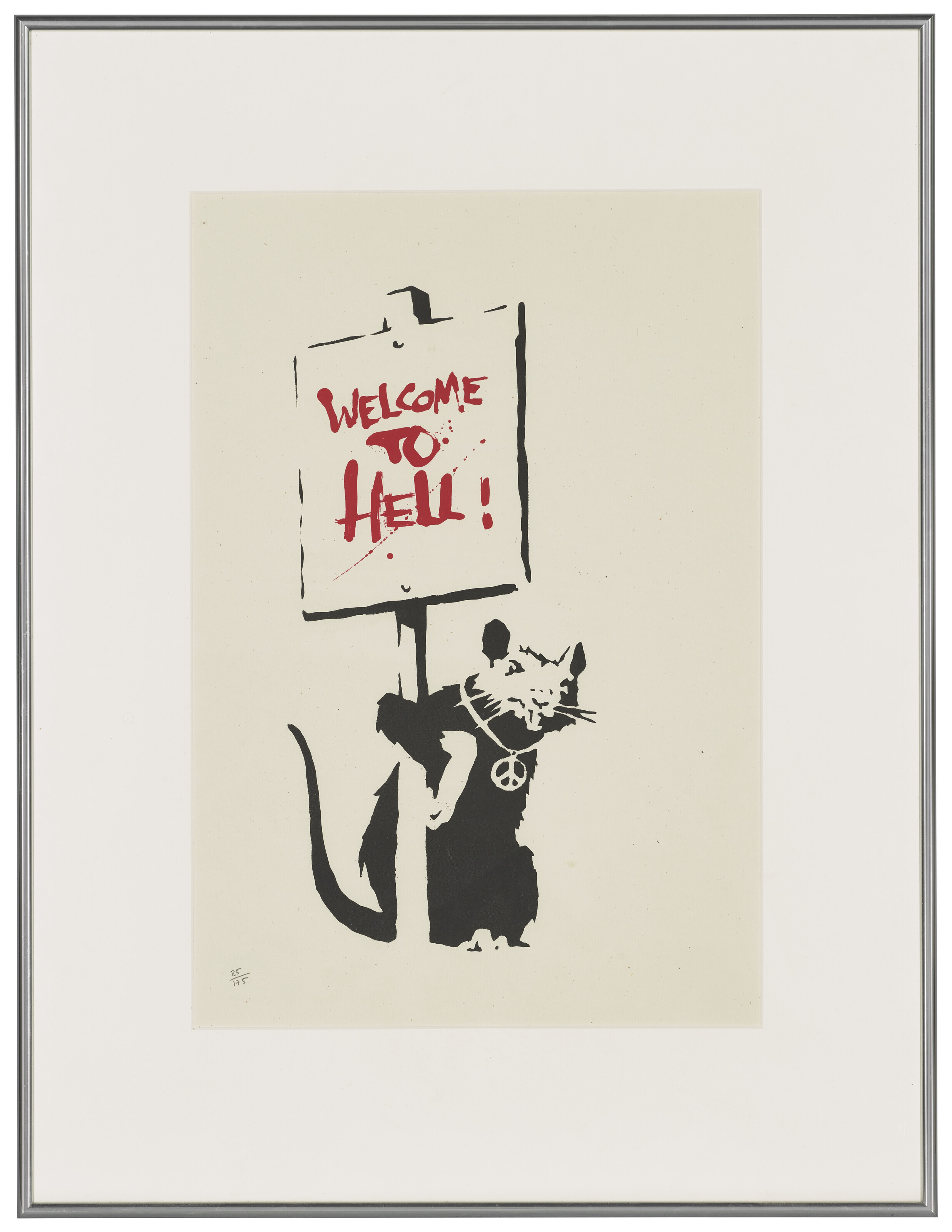 BANKSY, Welcome to Hell | Christie's