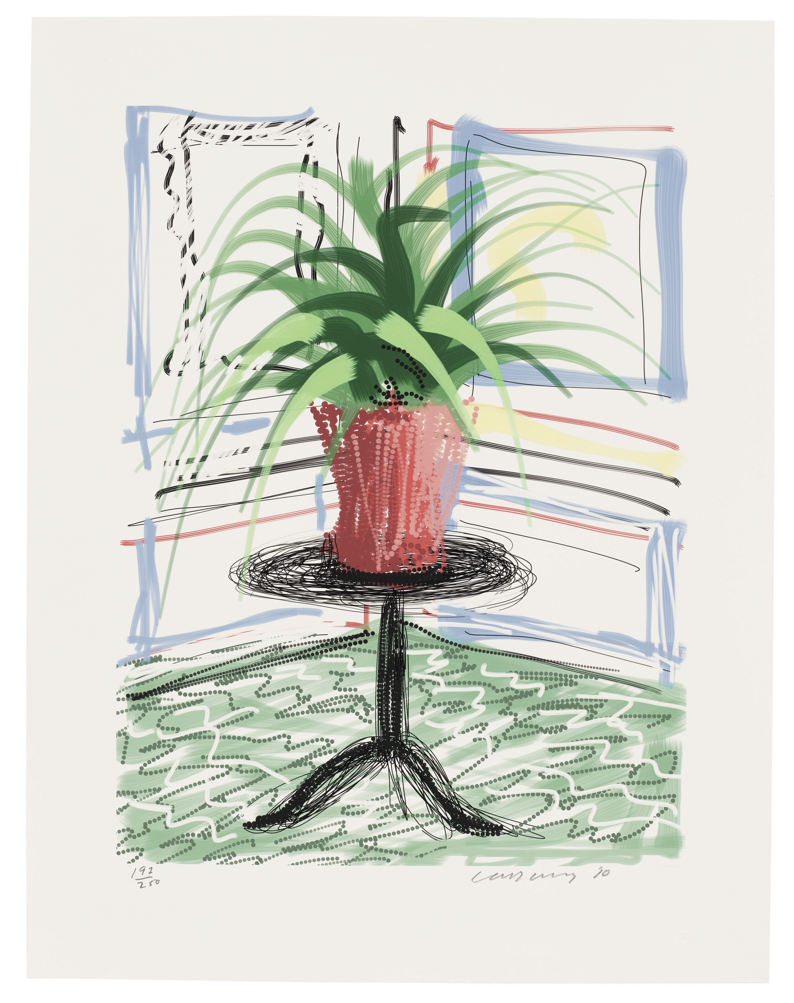 DAVID HOCKNEY (B. 1937), Untitled No. 468, from: A Bigger Book