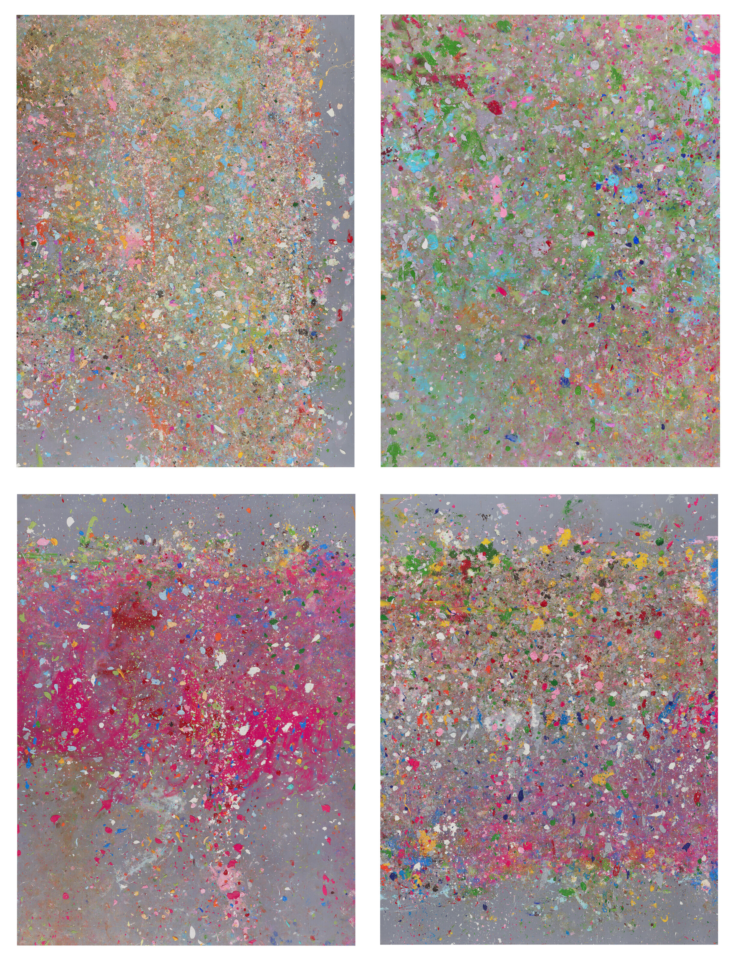 DAMIEN HIRST (B. 1965), Where the Land Meets the Sea (H13 1-4