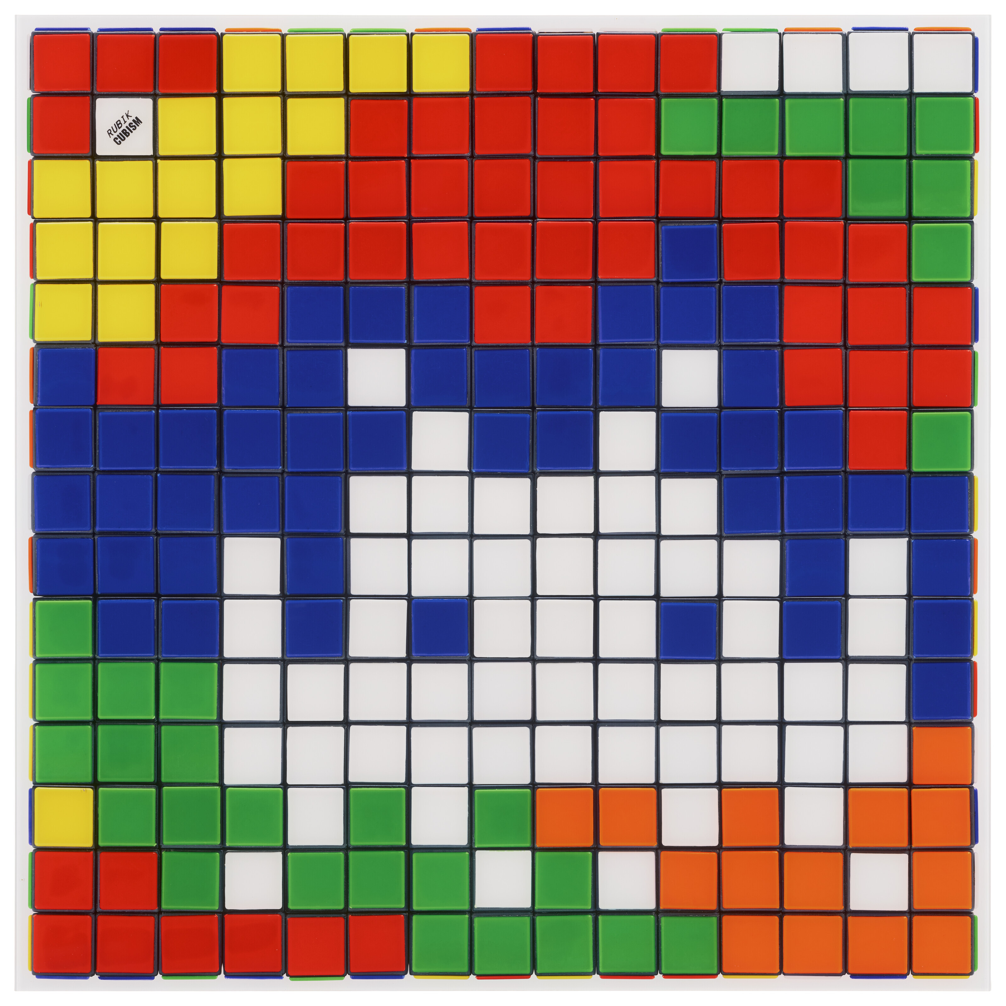 INVADER (B. 1969), Rubik Camouflage (NVDR1-2) | Christie’s