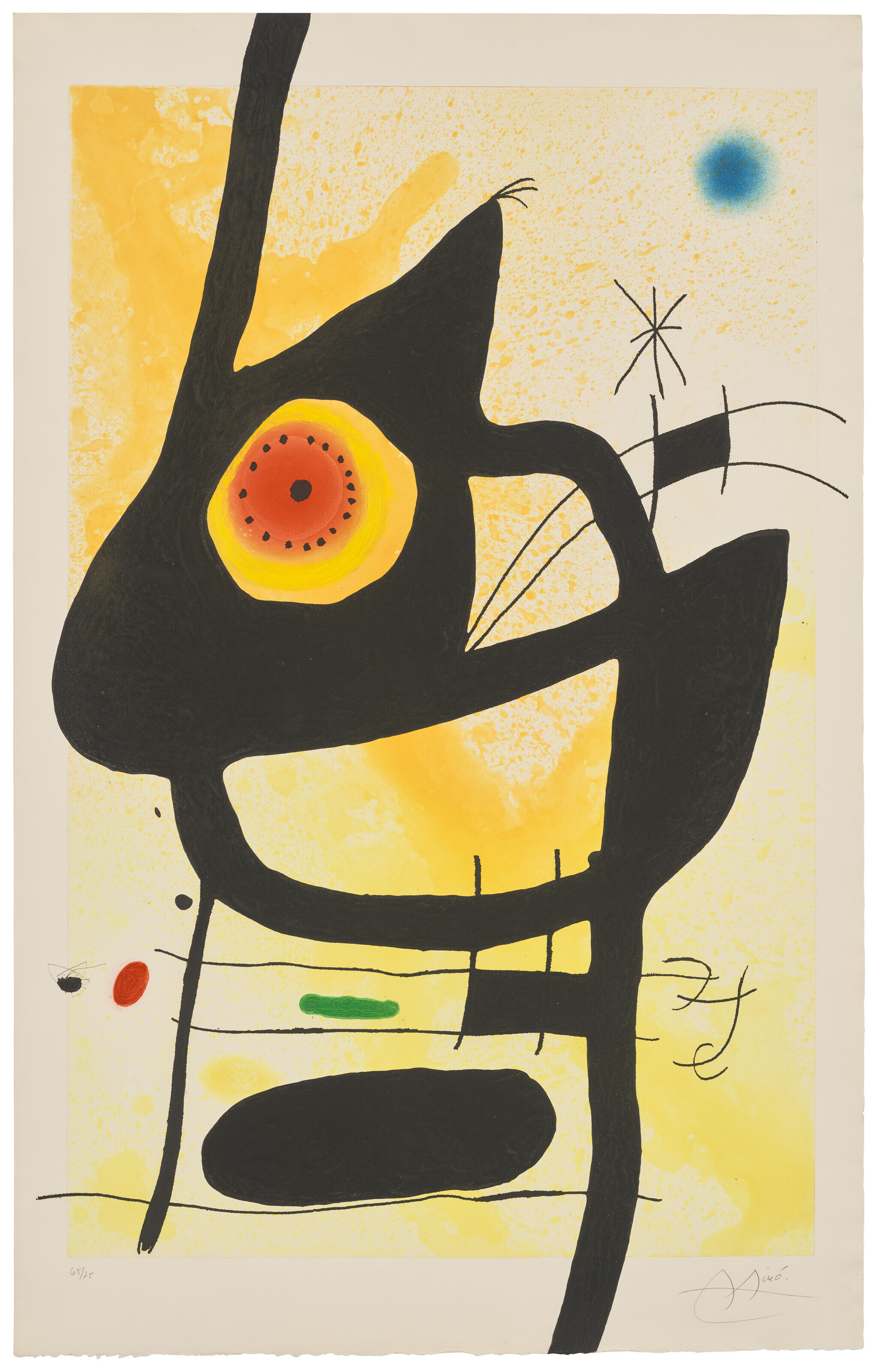 JOAN MIRÓ (1893-1983), La femme des sables | Christie's