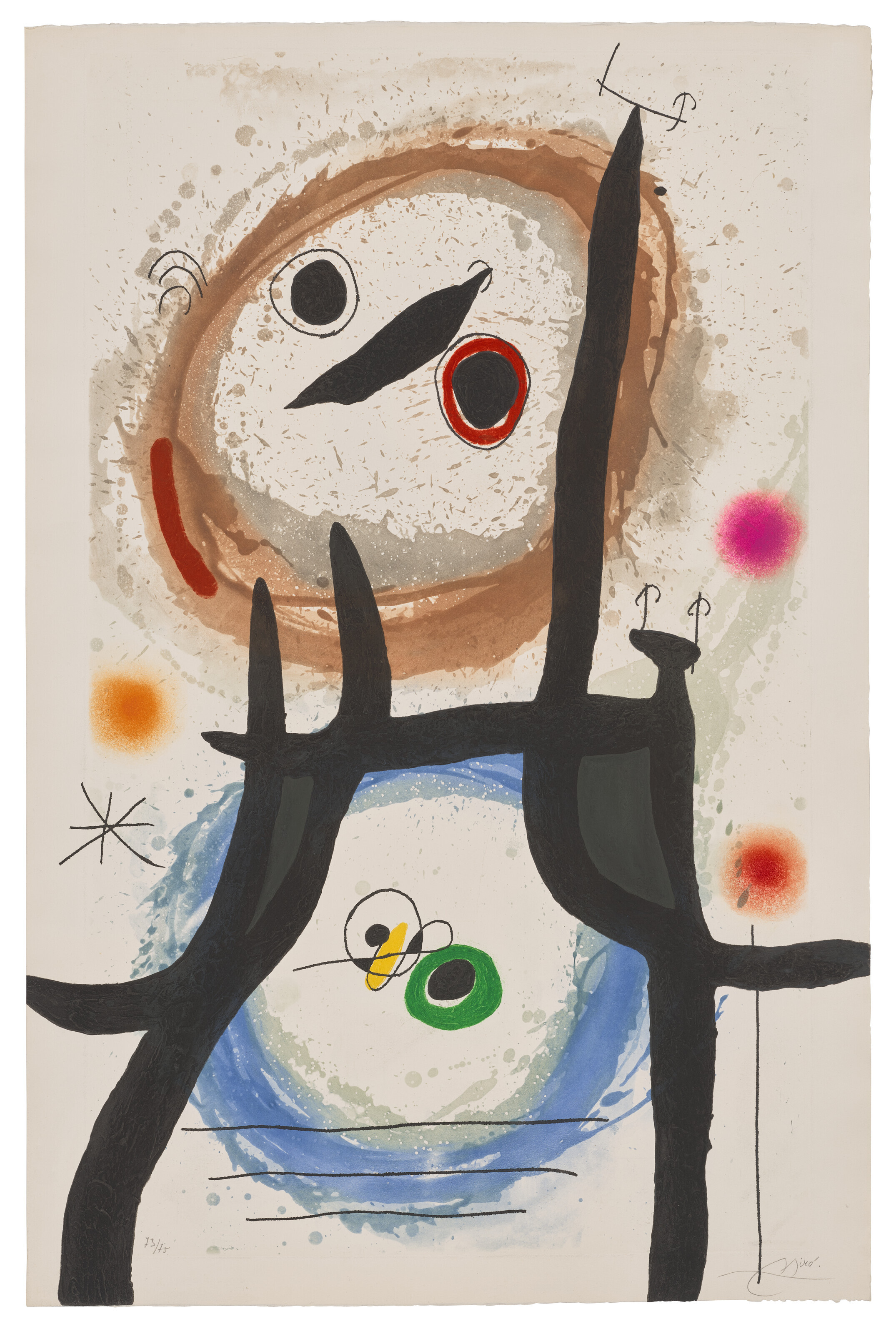 Joan Miro、LE GRAND NU DEBOUT、画集画、新品額装付 2024_CKS_22543_0074_000(