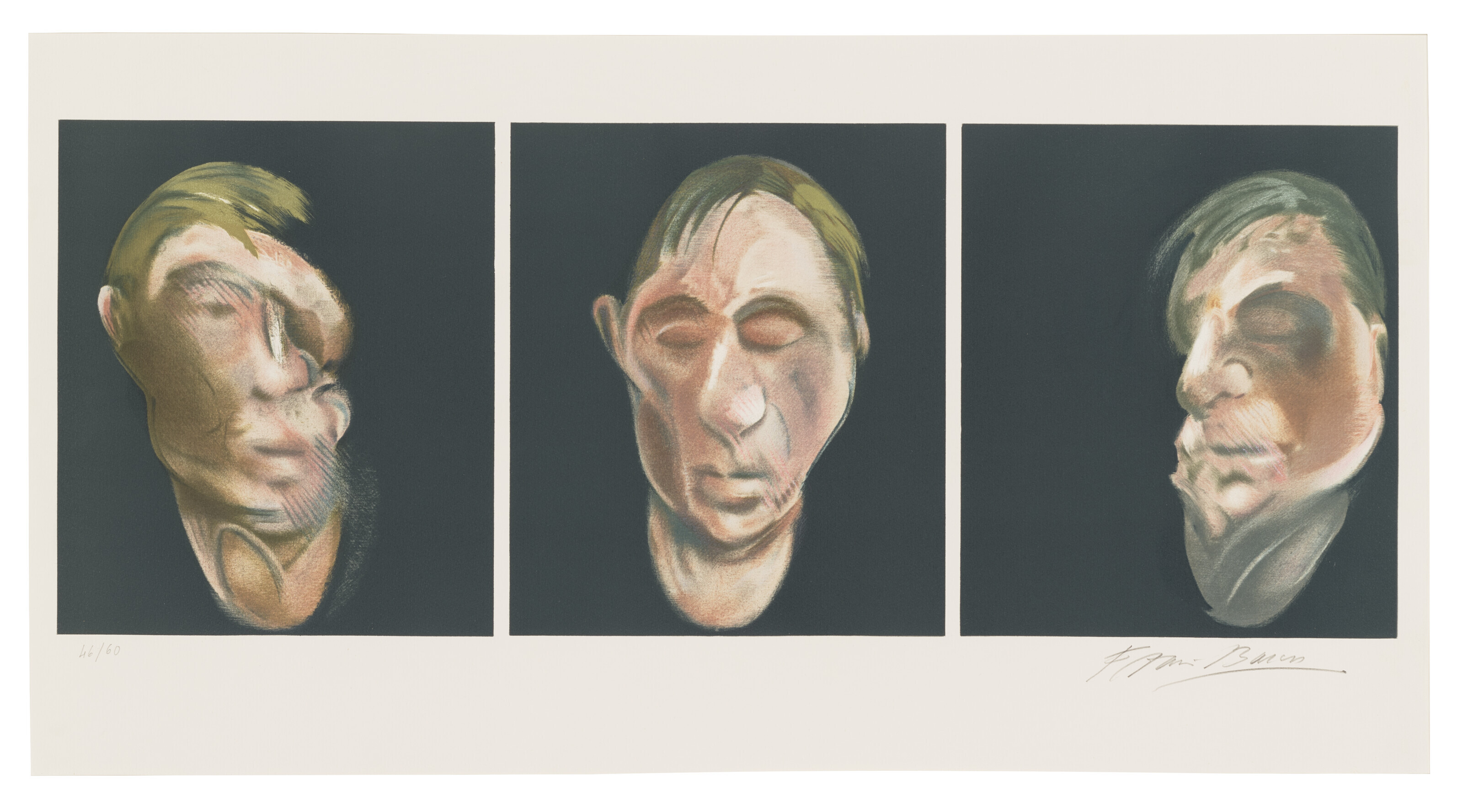 Trois études pour un autoportrait