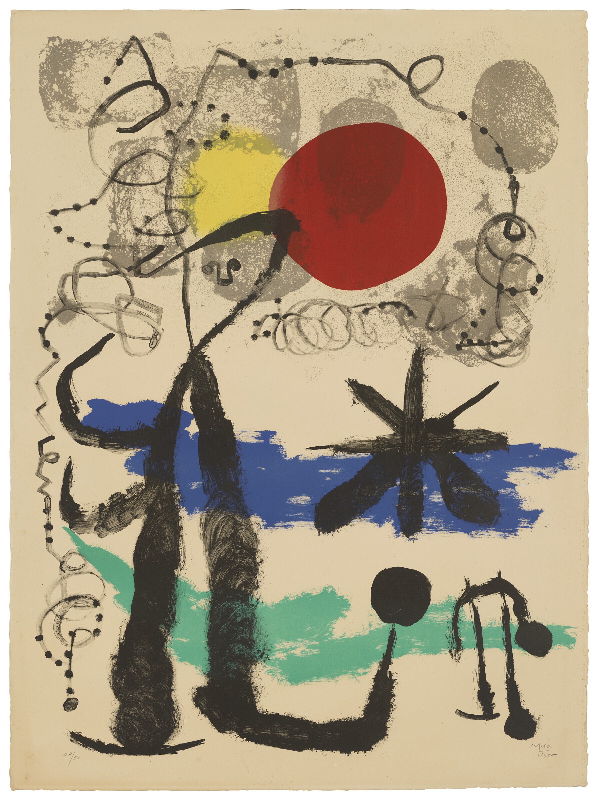 JOAN MIRÓ (1893-1983), Grand vent | Christie's
