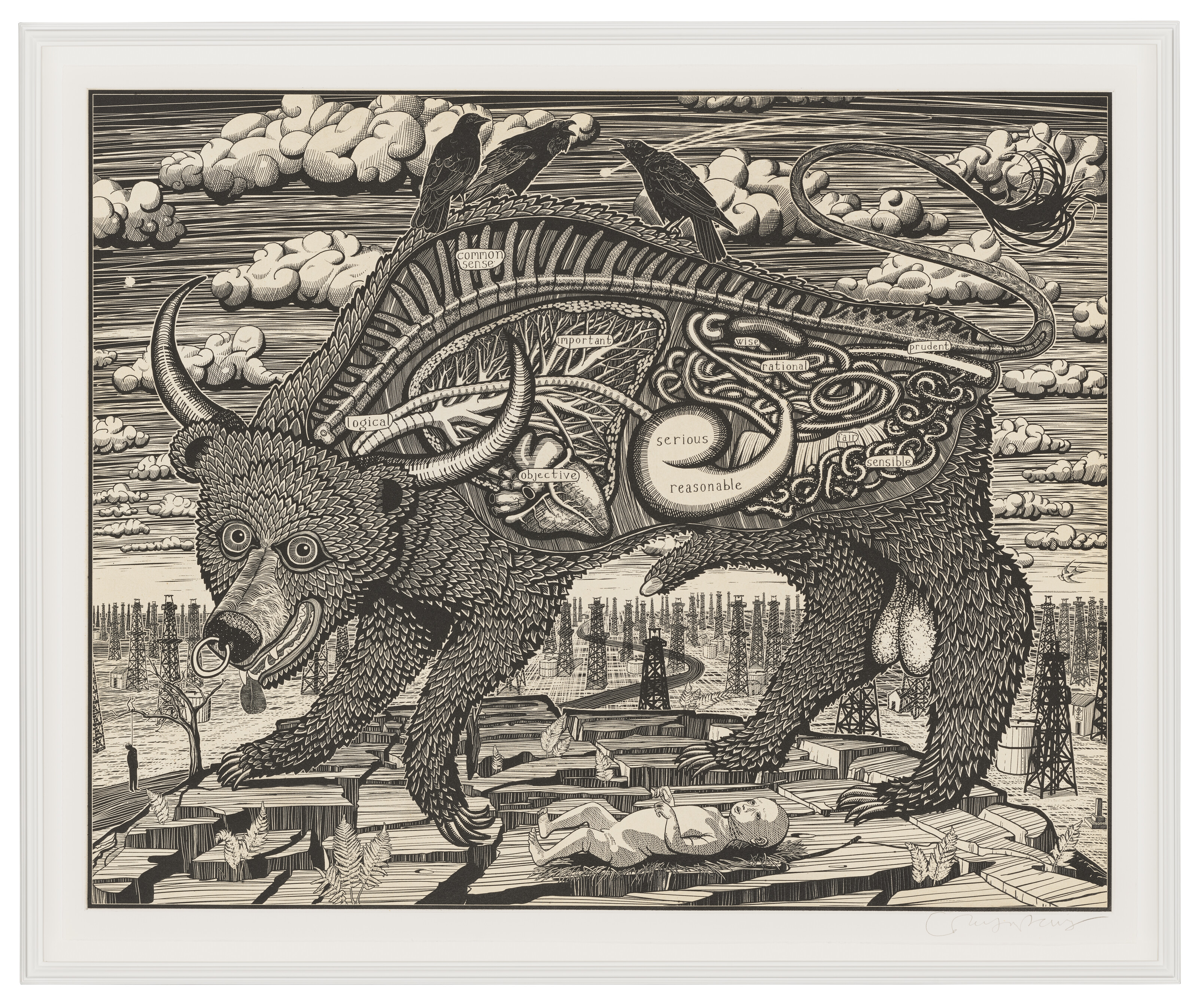 Grayson Perry, Animal Spirit (Yellow), 2016, offered in Contemporary Edition until 1 October 2024 at Christie's Online