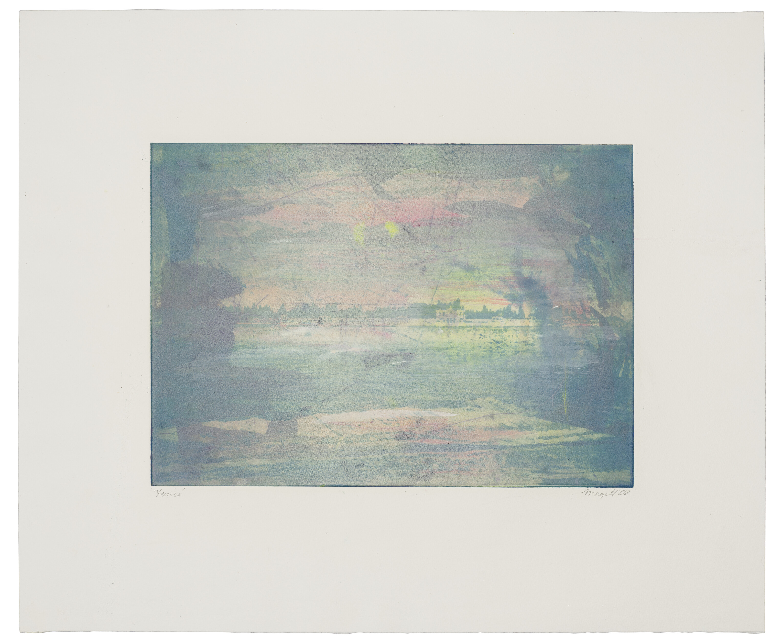 Catalog image of Venice 29, from the series Venice Monoprints