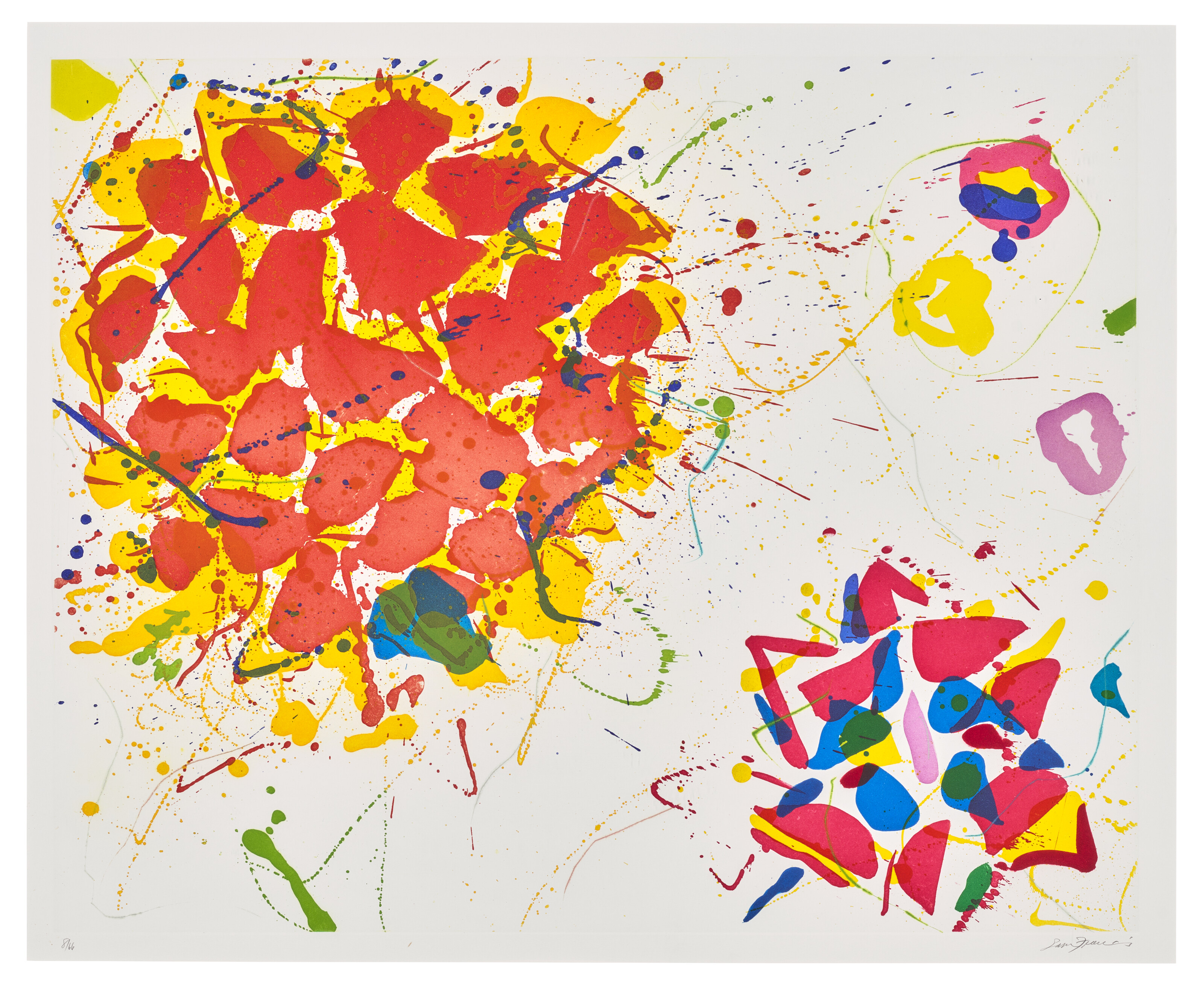 SAM FRANCIS (1923-1994), Senza Titolo II (Untitled II) | Christie’s