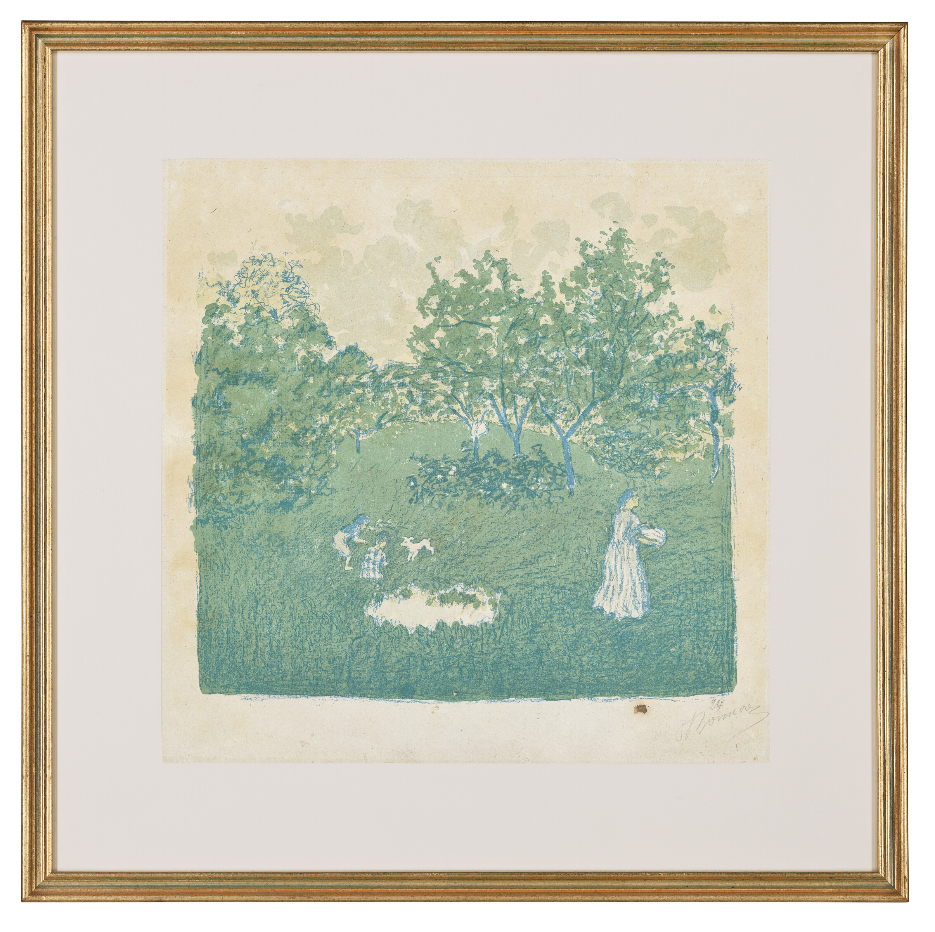 PIERRE BONNARD (1867-1947), Le Verger, from: Germinal | Christie's
