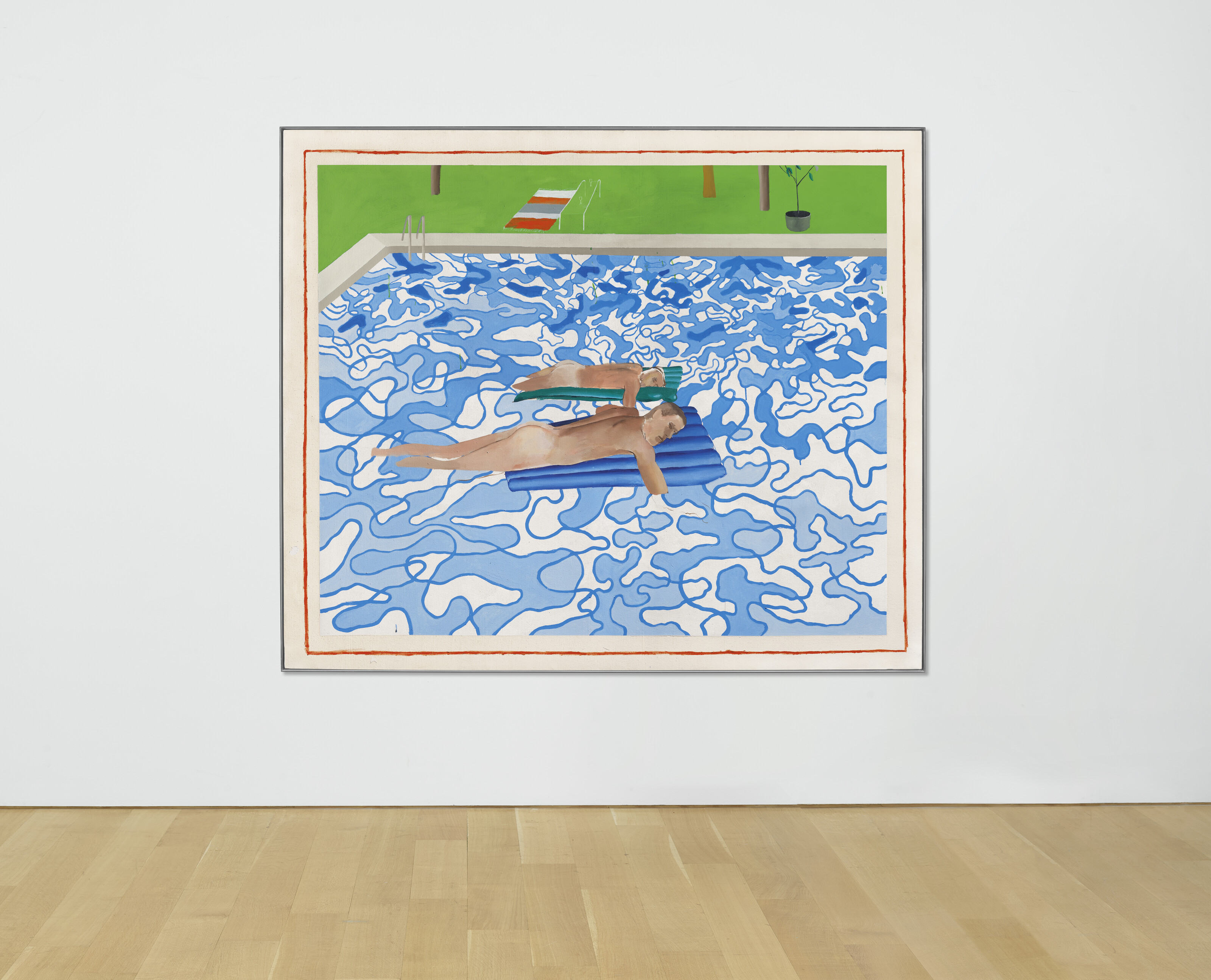 David Hockney - Lithographie California - Édition Limitée 180 Ex. - Numérotée Avec COA